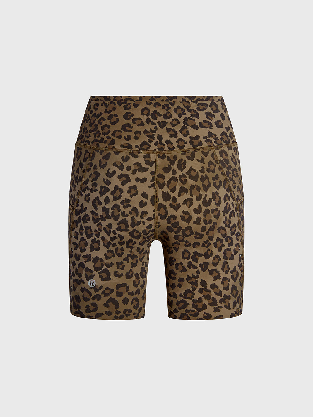 LULULEMON TRUE LEOPARD FAST AND FREE HR SHORT 6" POCKETS