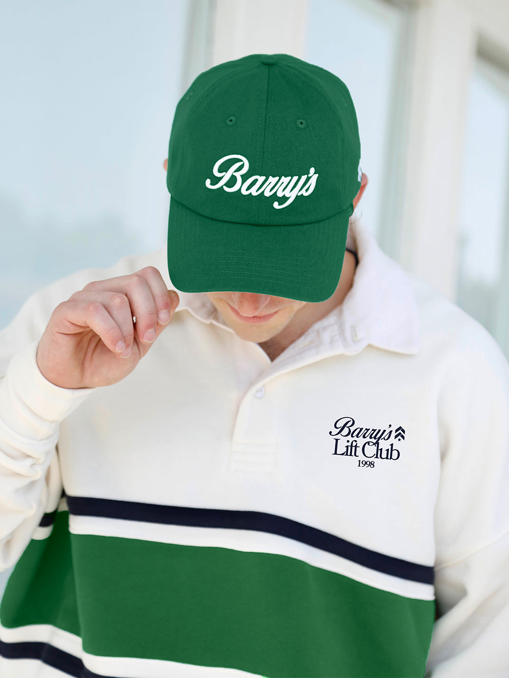 BARRY'S SPORT GREEN DAD HAT