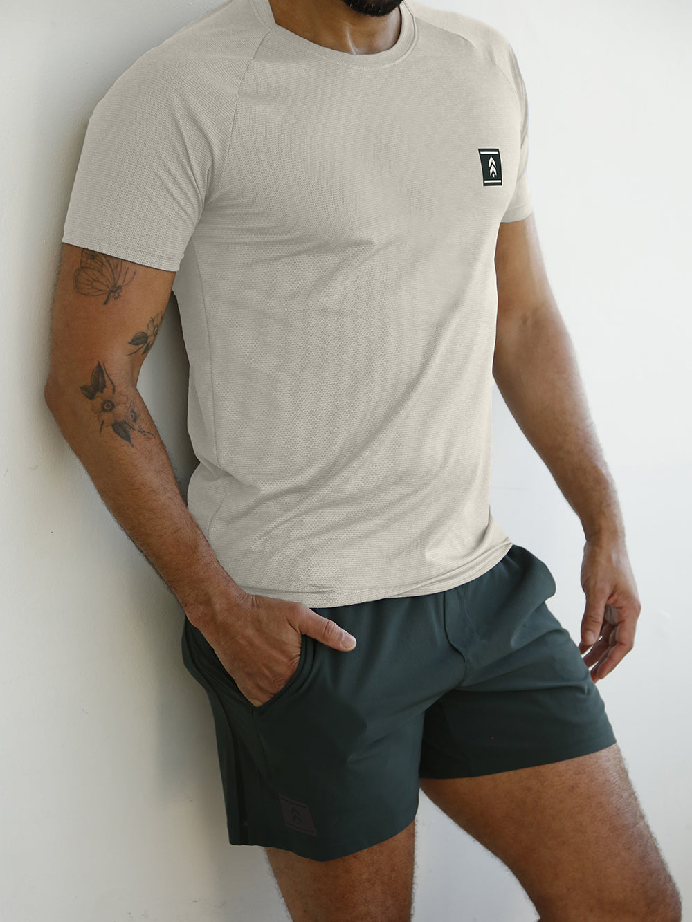 LULULEMON RAINFOREST GREEN PACE BREAKER SHORT 5"