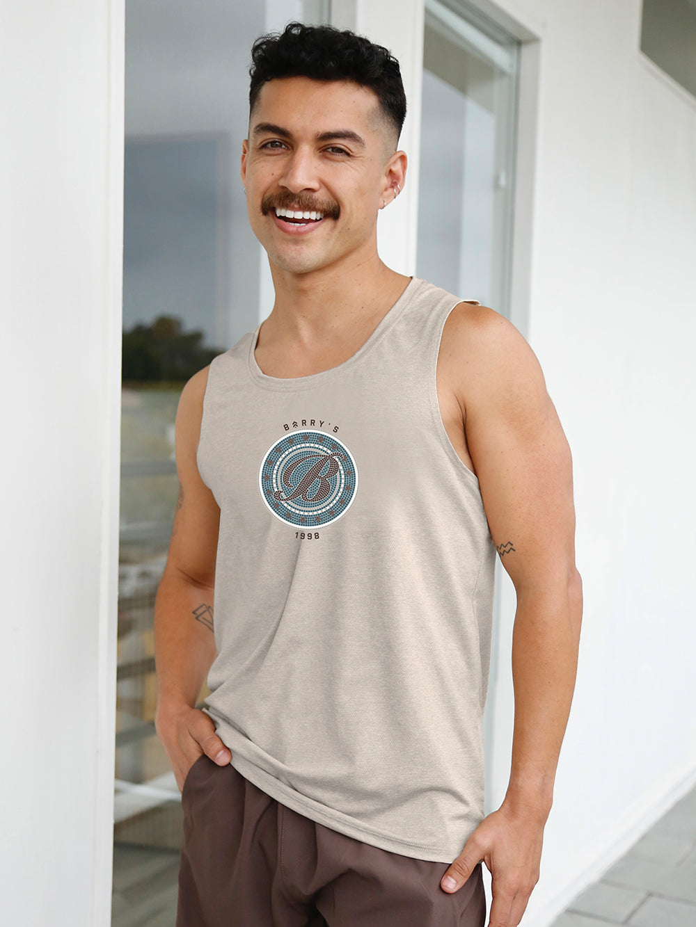BARRY'S MUSHROOM MUSCLE TANK