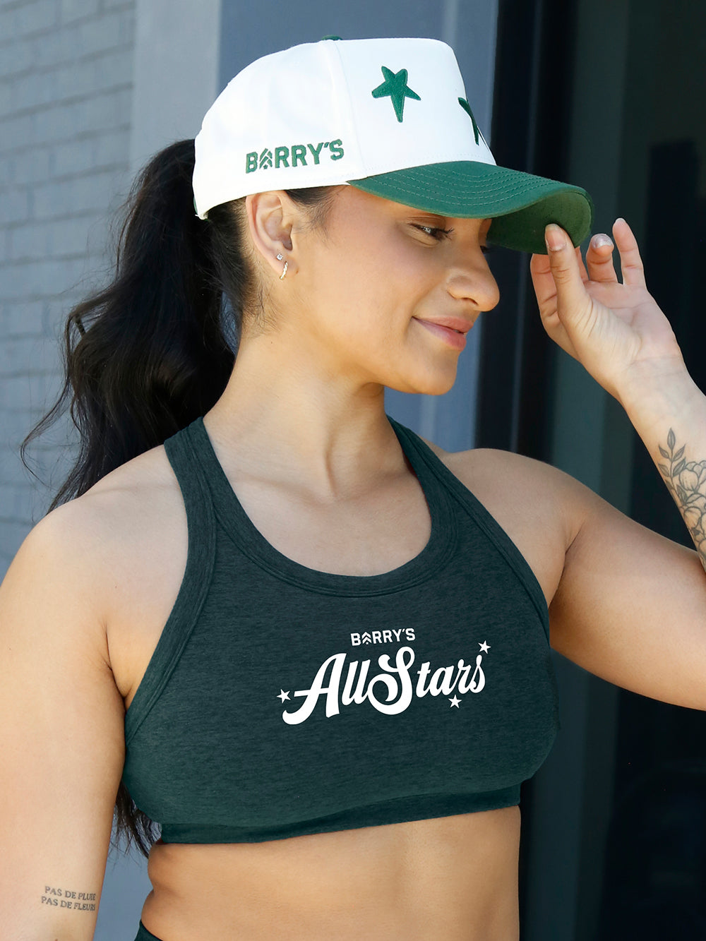 BARRY'S ALL STARS TWO TONE GREEN HAT