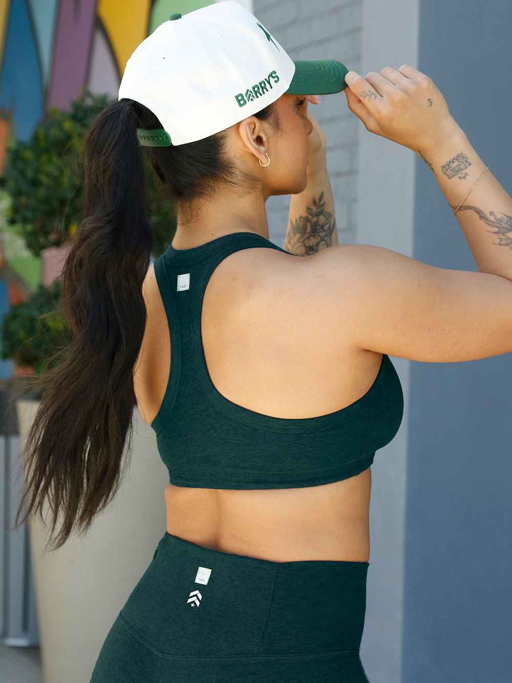 BARRY'S ALL STARS TWO TONE GREEN HAT