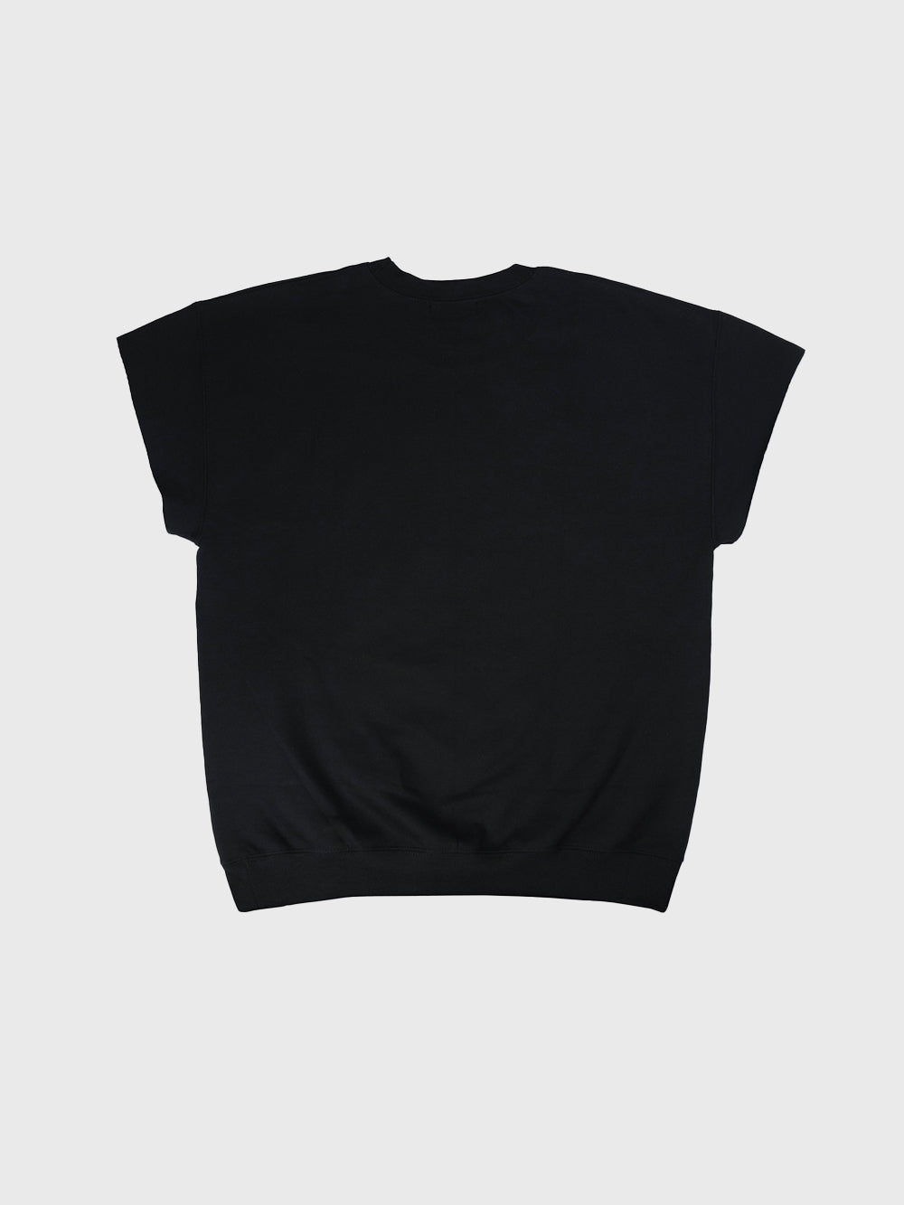 BARRY'S BLACK SLEEVELESS CREWNECK
