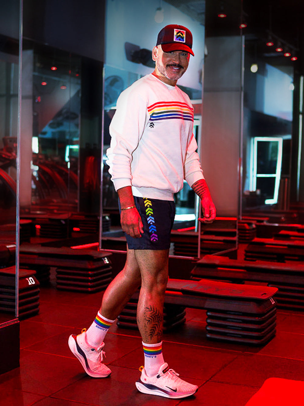 BARRY'S PRIDE RAINBOW SWEATSHIRT