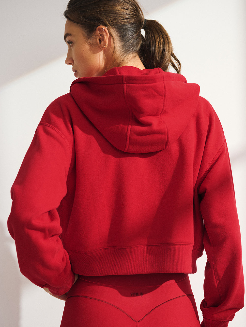 BARRY'S X YPB RED 6AM ON THE GO JACKET