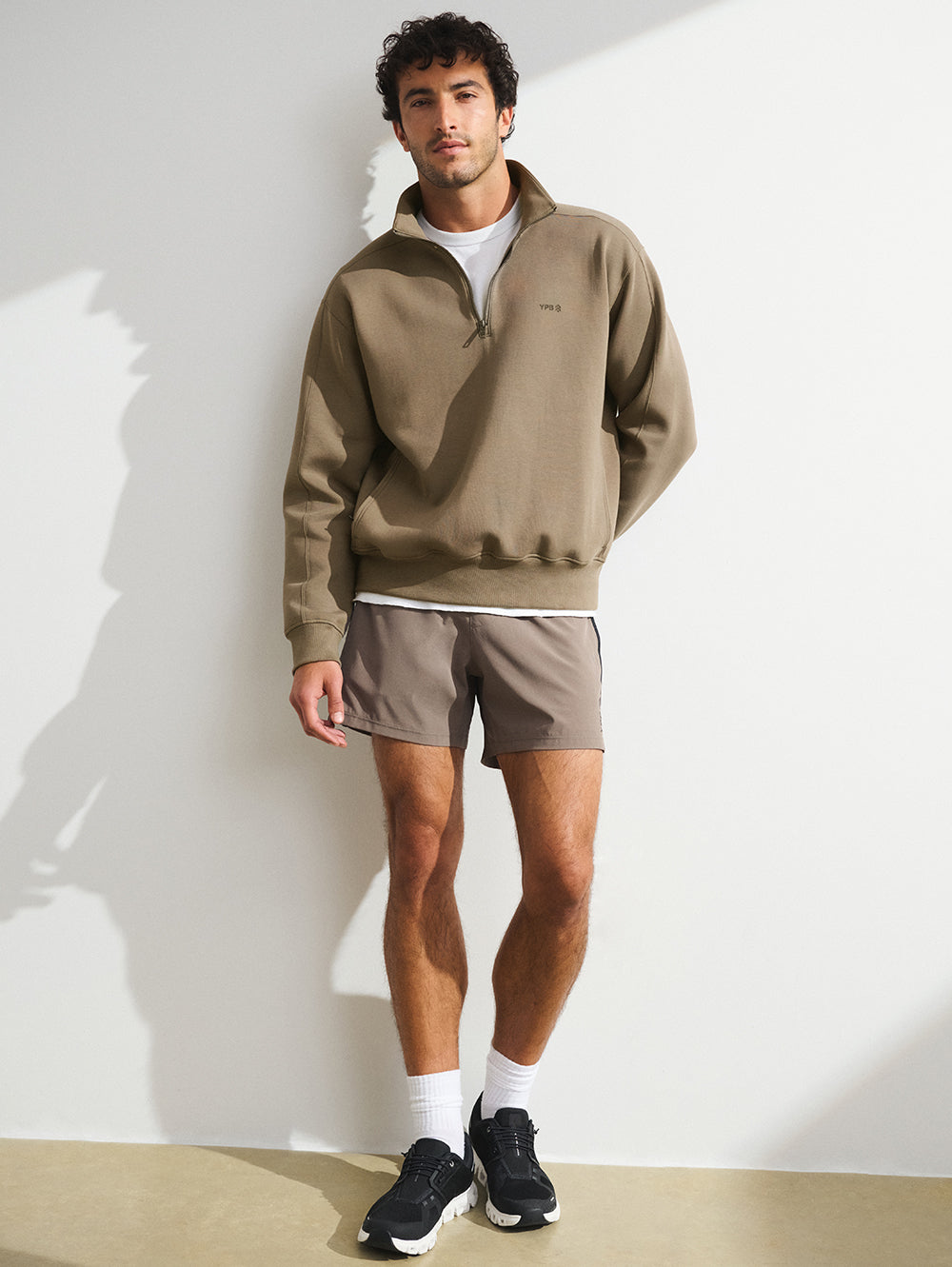 BARRY'S X YPB FALCON NEOKNIT MAX HALF ZIP