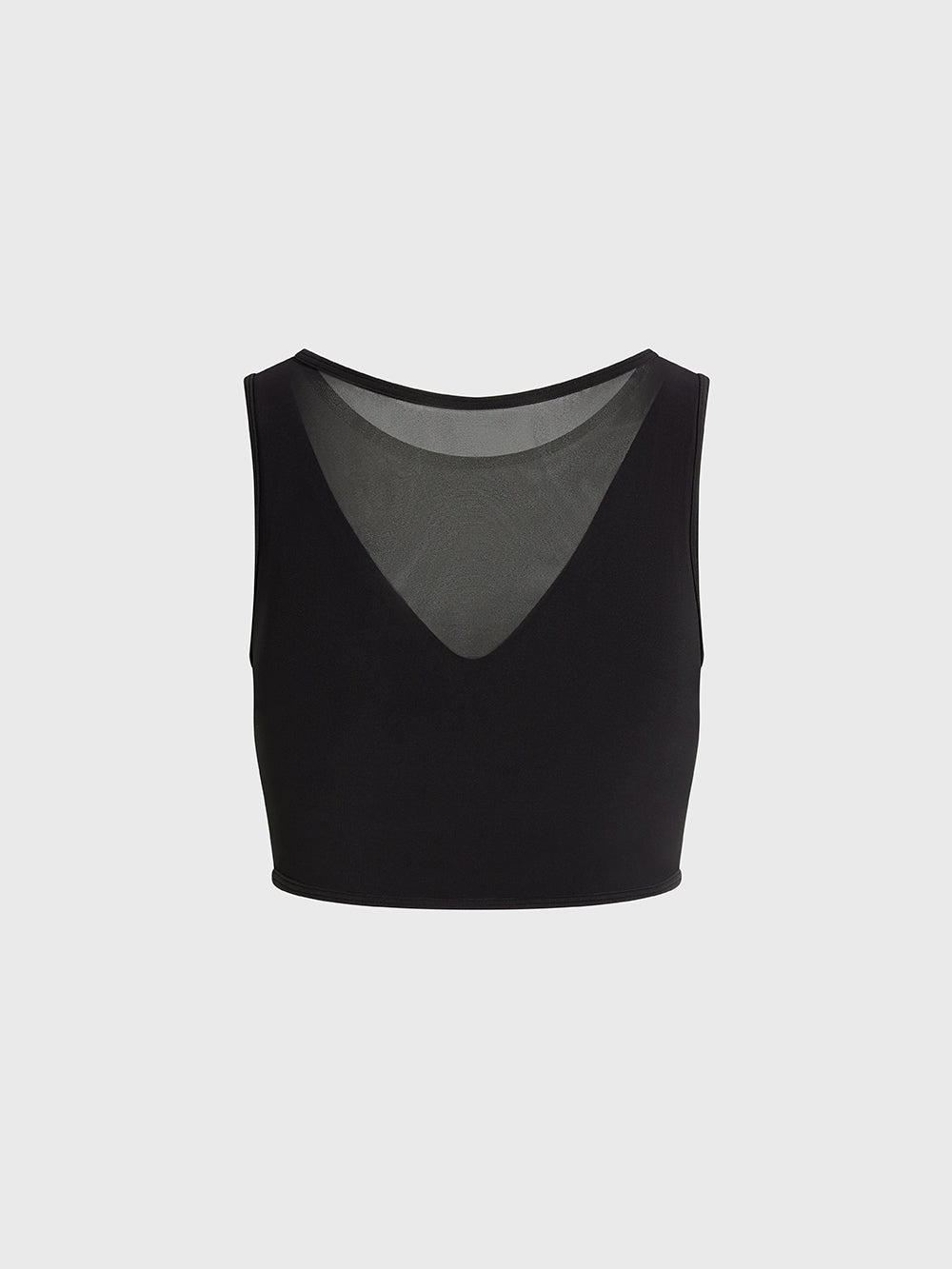LULULEMON BLACK BEND THIS MESH BANDEAU AND V-NECK BRA