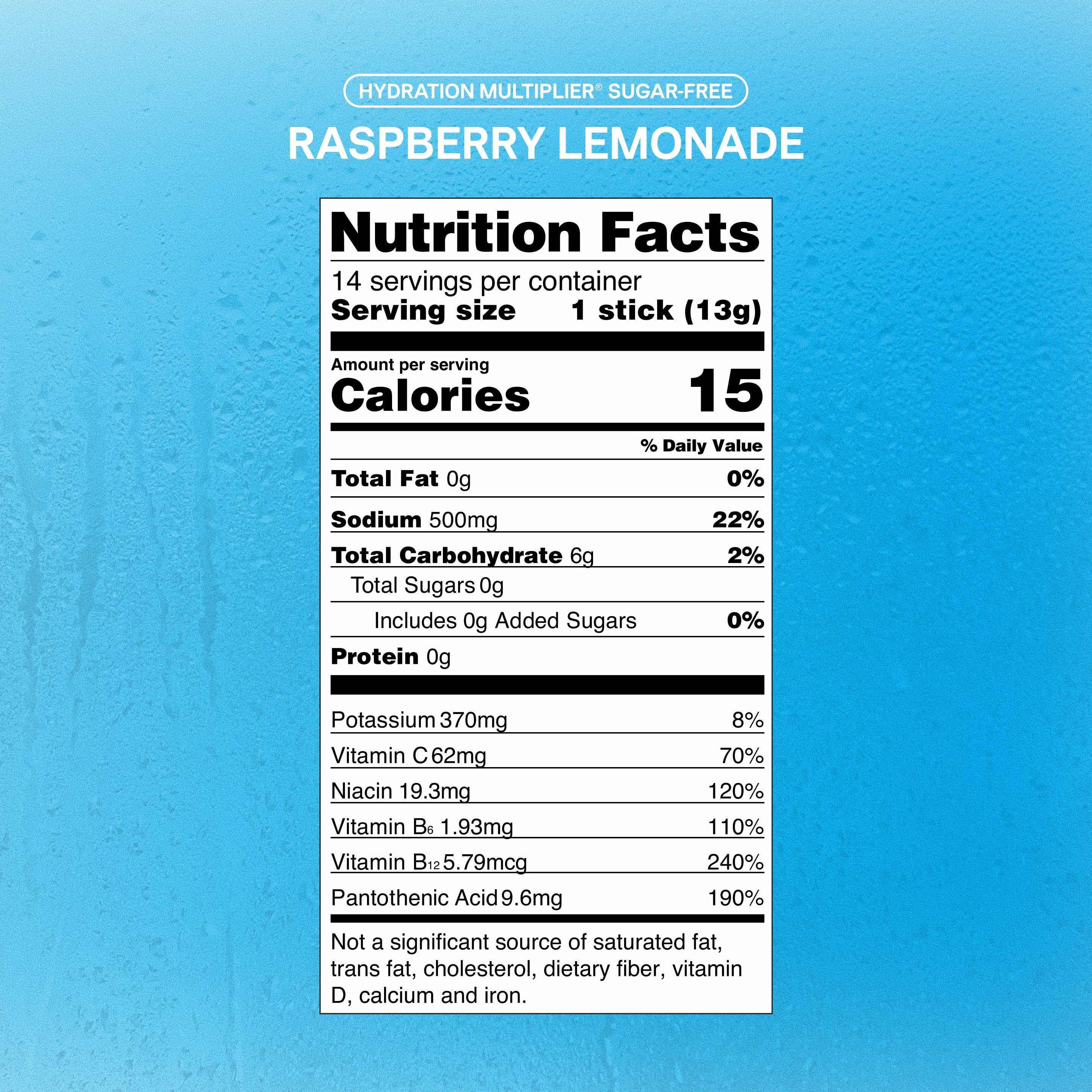 Raspberry Lemonade Hydration Multiplier® Sugar-Free