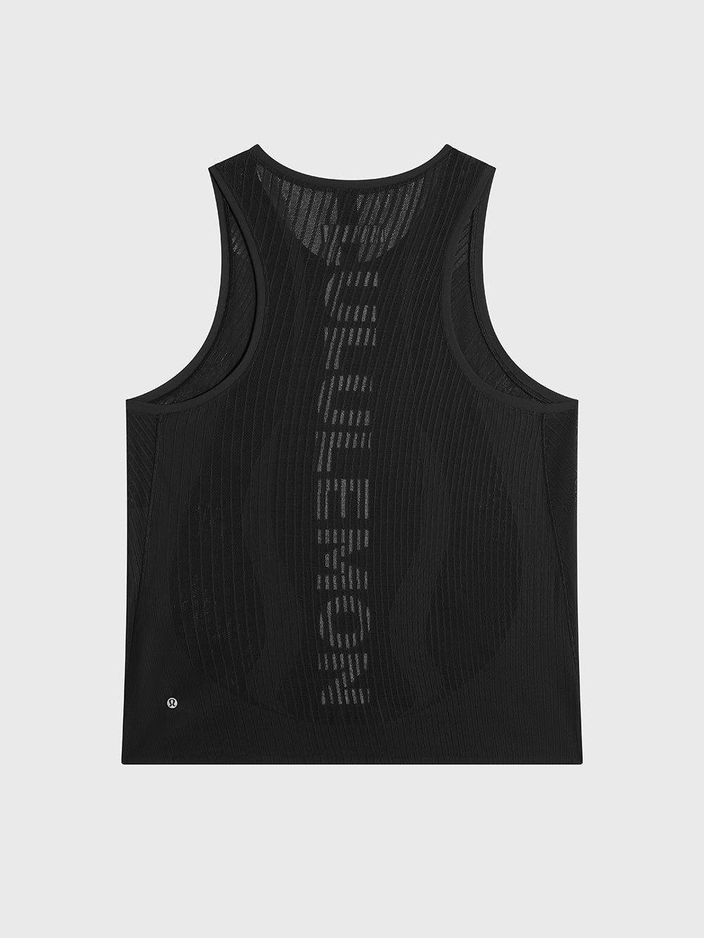 LULULEMON BLACK FAST AND FREE VENTILATION RUNNING TANK