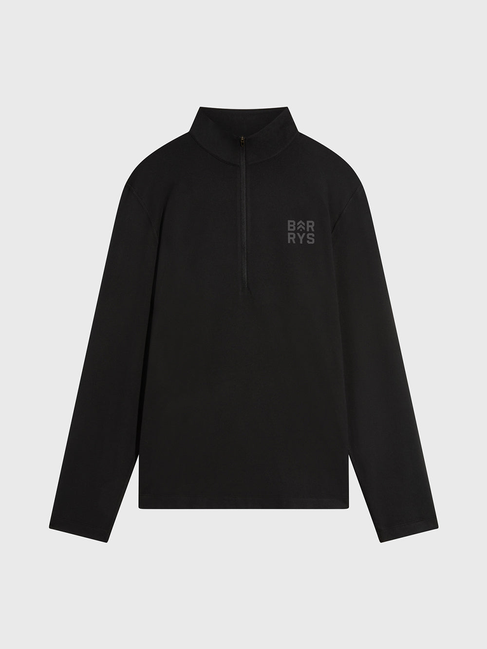 LULULEMON BLACK SOFT JERSEY HALF ZIP