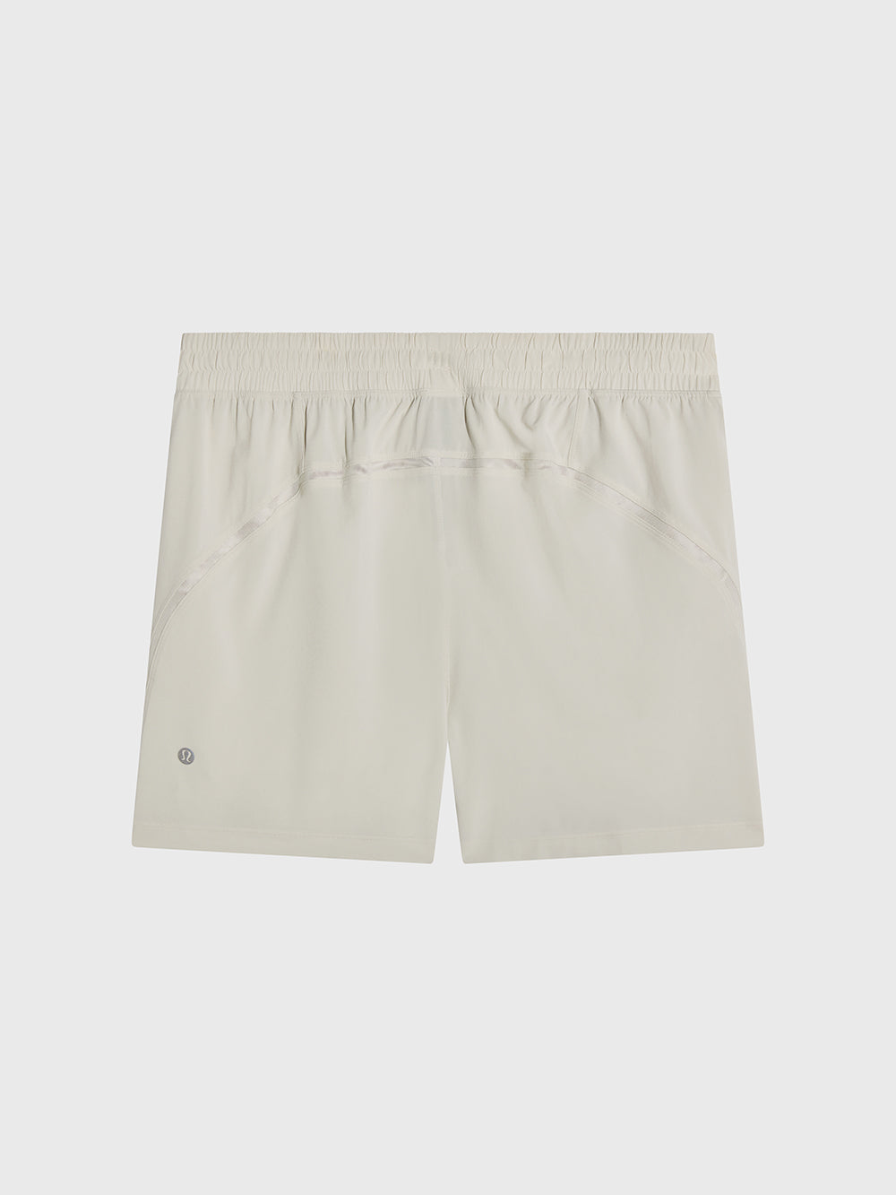 LULULEMON BONE PACE BREAKER LINERLESS SHORT 5"