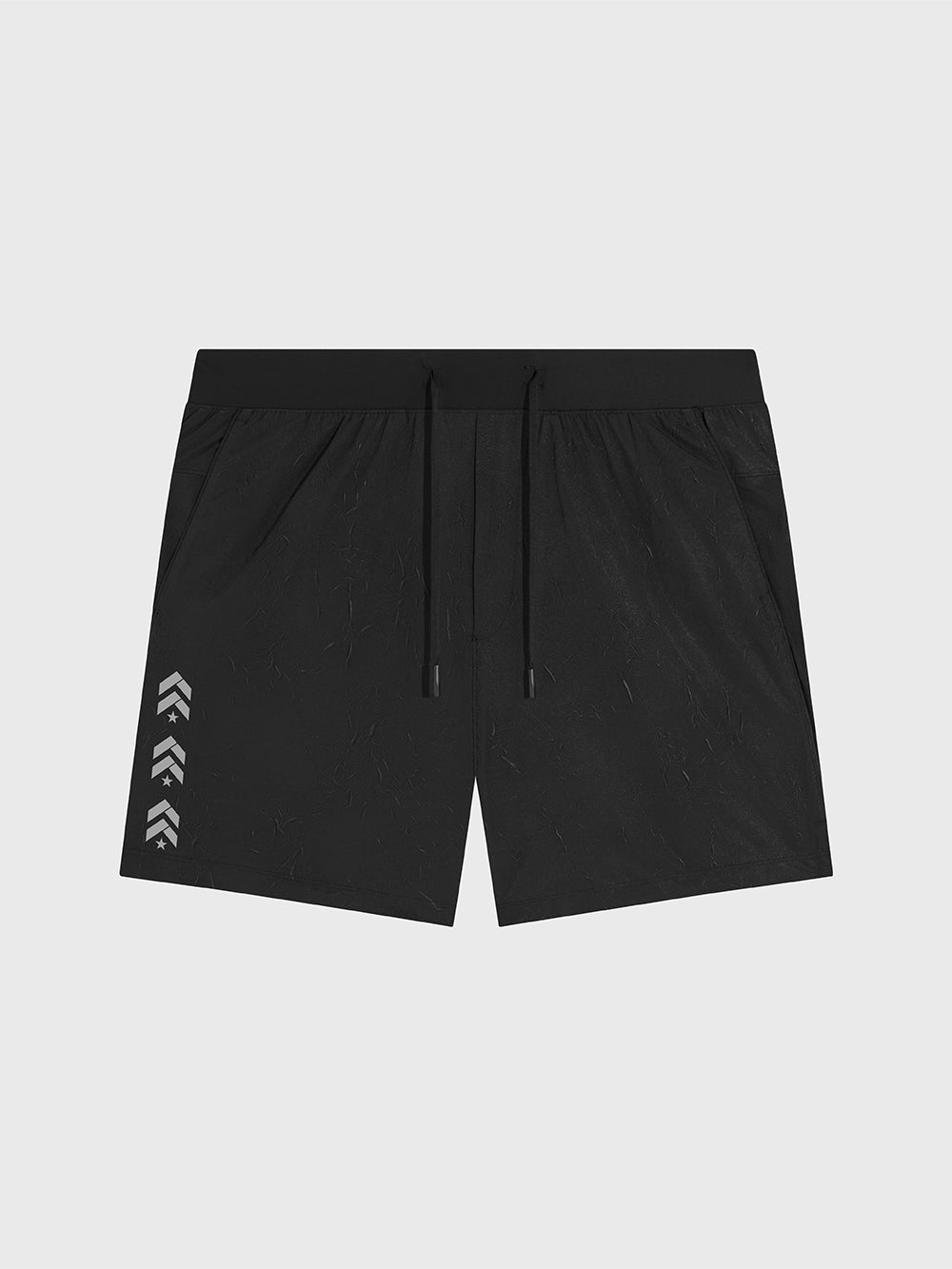 LULULEMON BLACK ZEROED IN TEXTURED SHORT 5" *LL