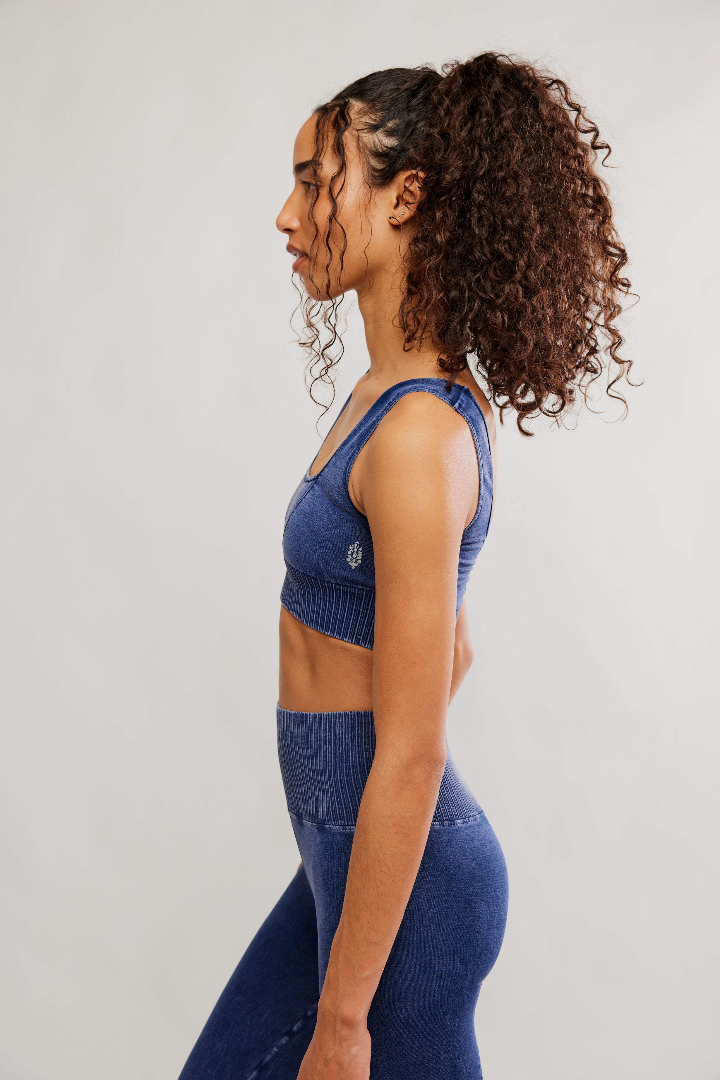 FP MOVEMENT DEEPEST NAVY GOOD KARMA BRA
