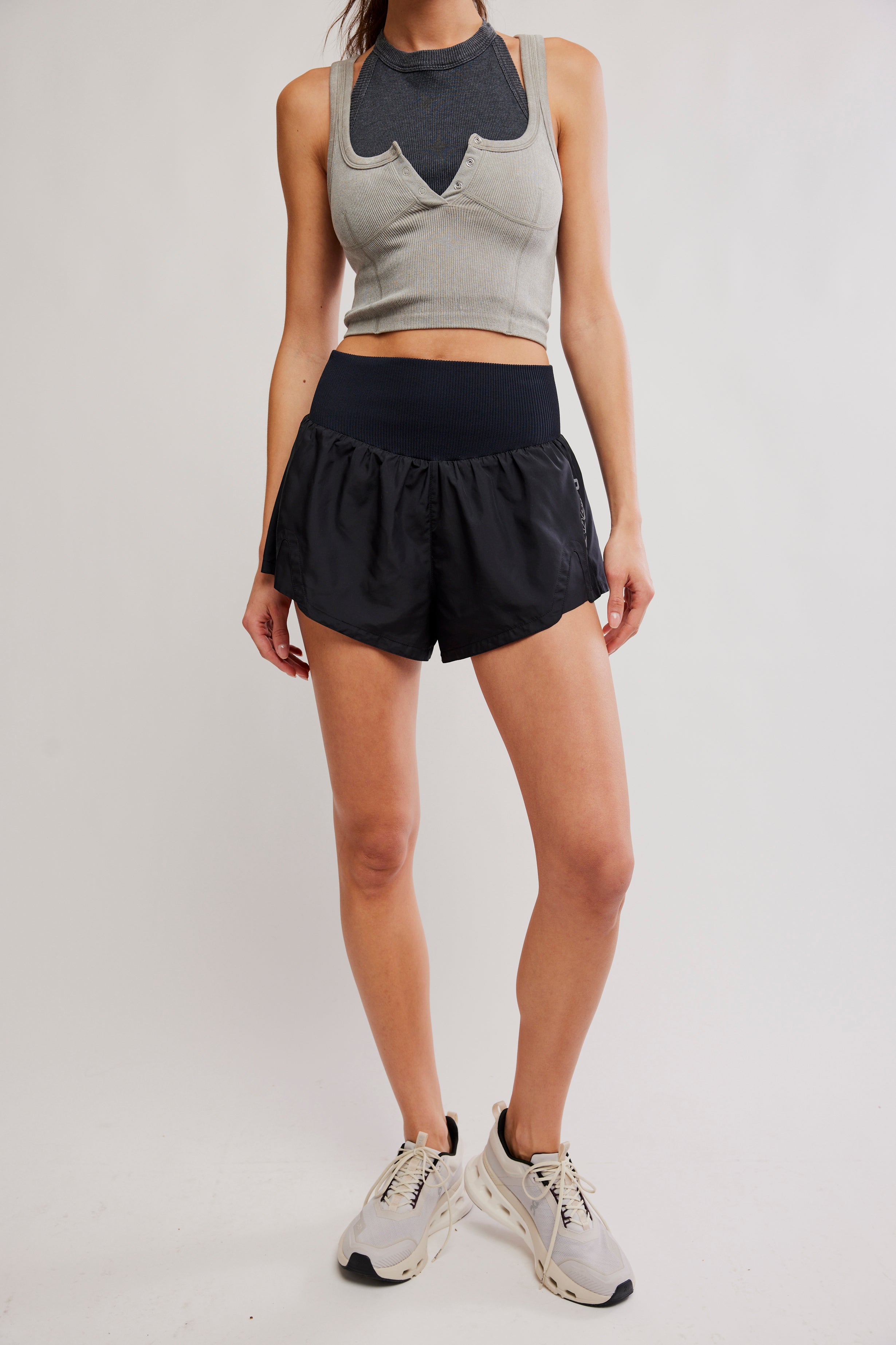 FP MOVEMENT BLACK CARPE DIEM SHORTS