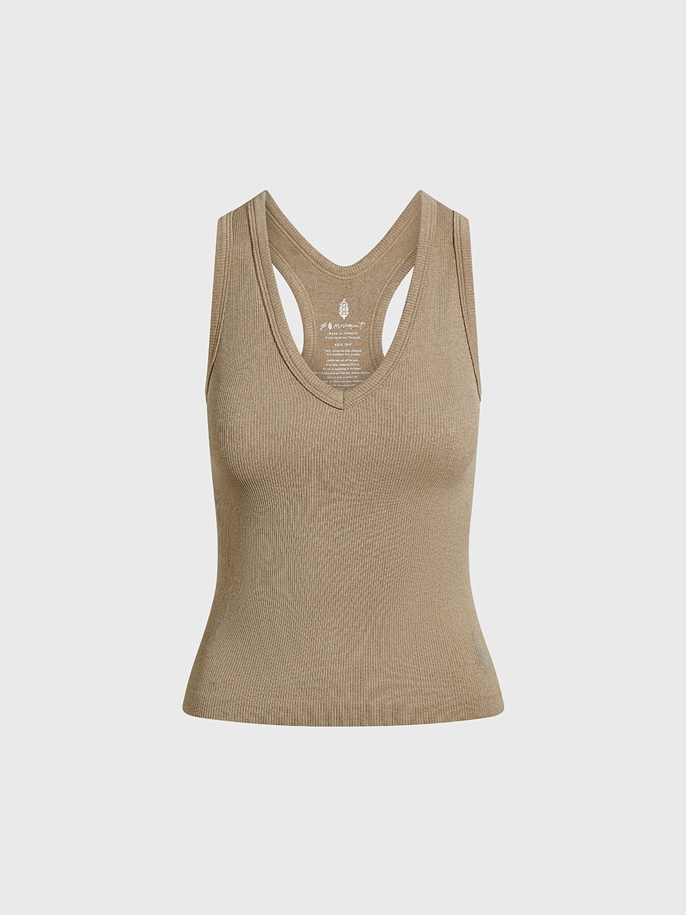 FP MOVEMENT X BARRYS SANDY BITTERSWEET RIB TANK