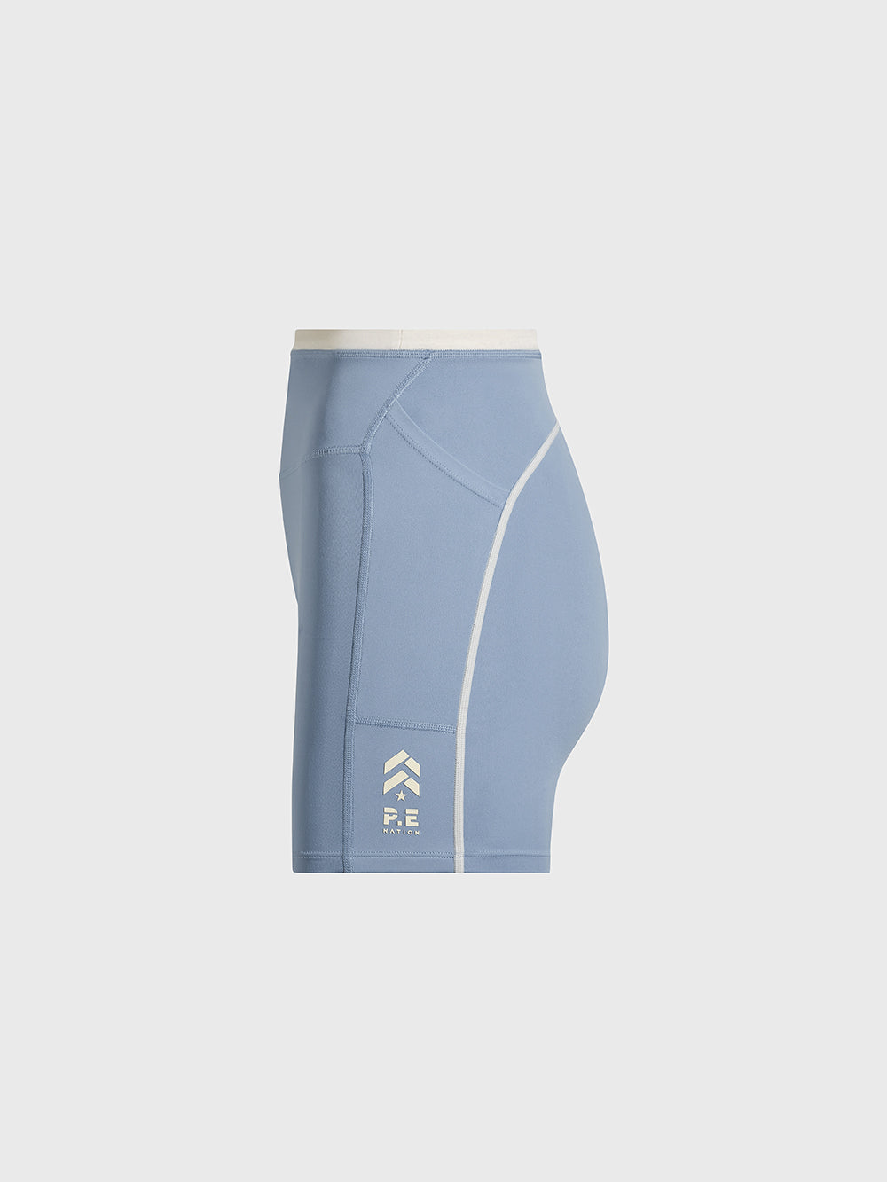 PE NATION BLUE/BONE RAPID 5 IN BIKE SHORT