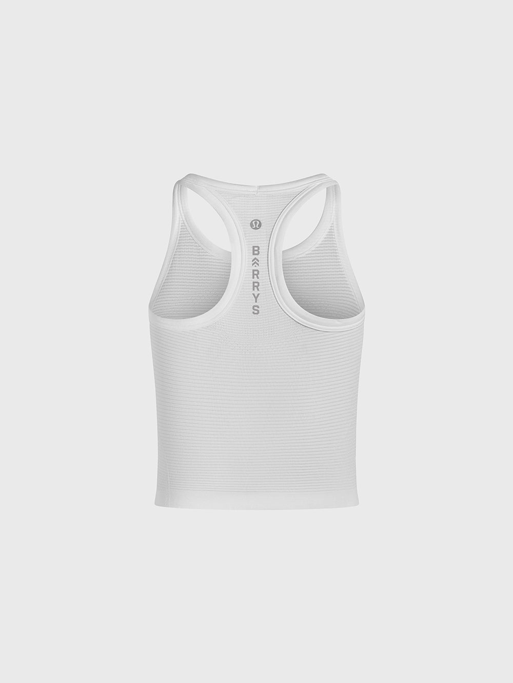 LULULEMON WHITE SWIFTLY TECH CROPPED RACERBACK TANK 2.0