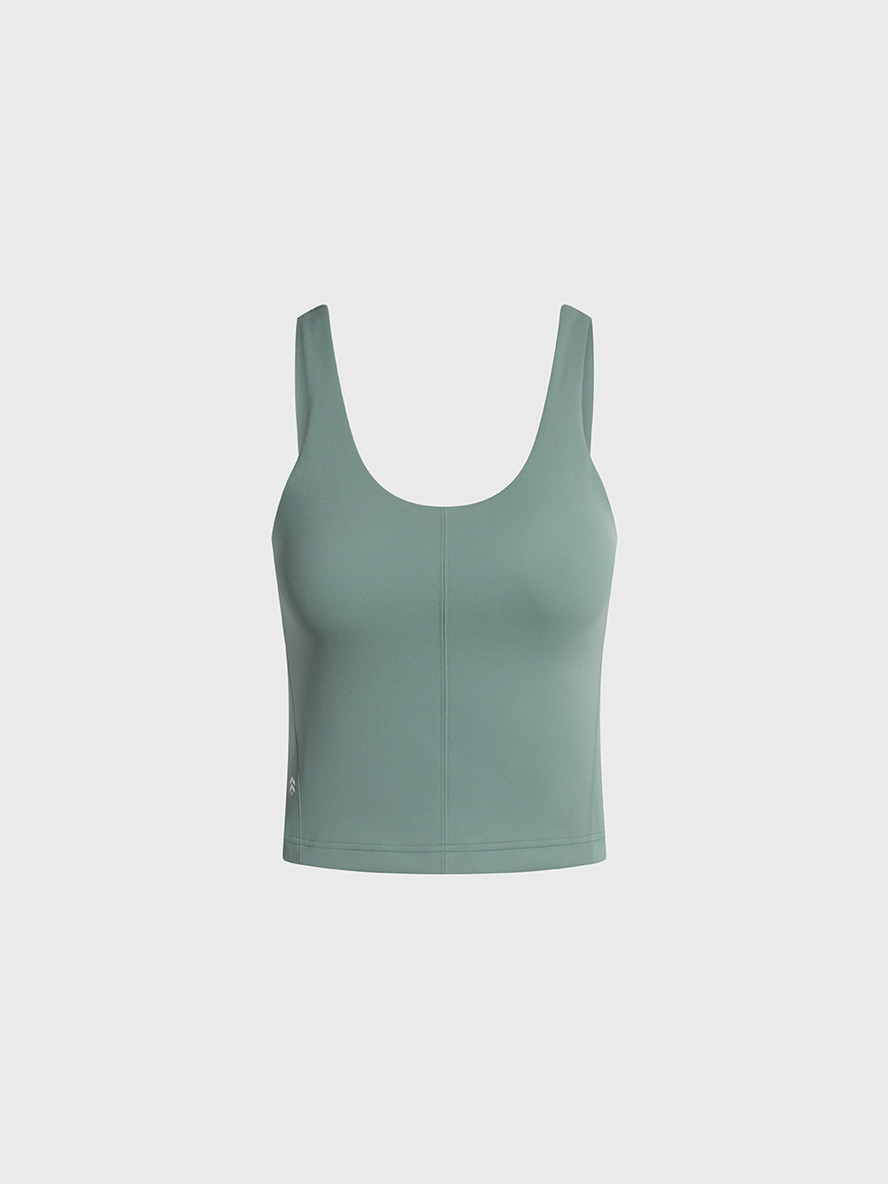 LULULEMON CRATER BLUE GLOW UP TANK B/C CUP