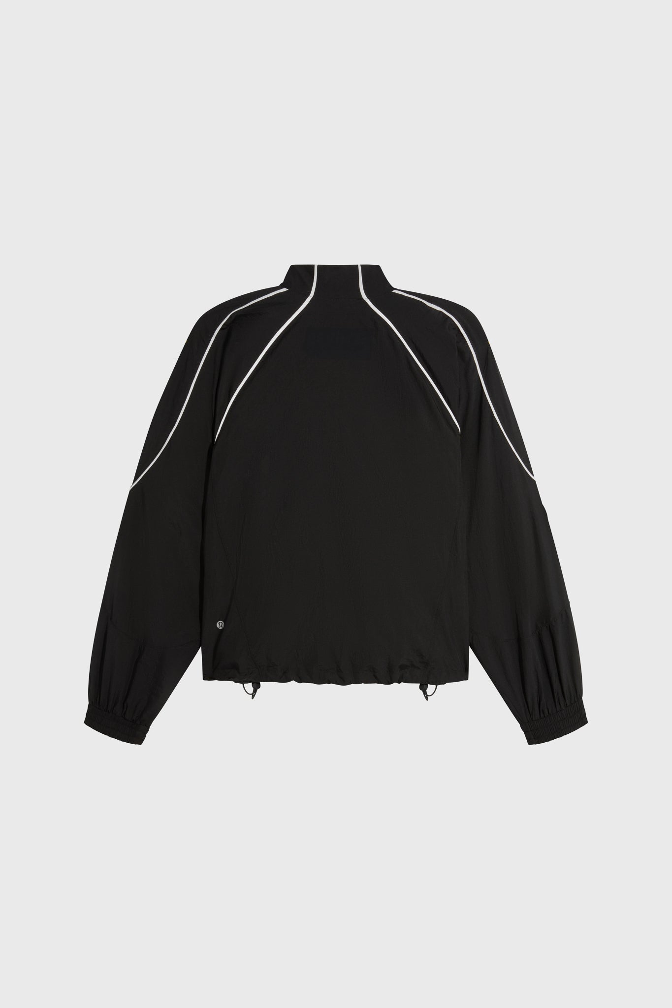 LULULEMON BLACK/WHITE LICENSE TO TRAIN LIGHTWEIGHT JACKET