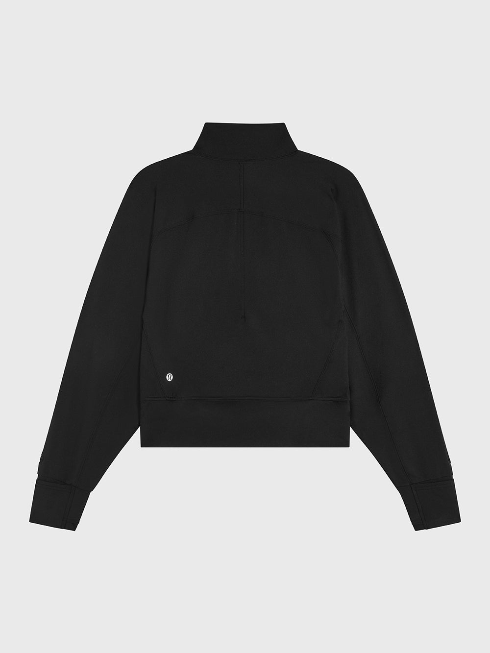 LULULEMON BLACK RULU FLEECE HALF ZIP