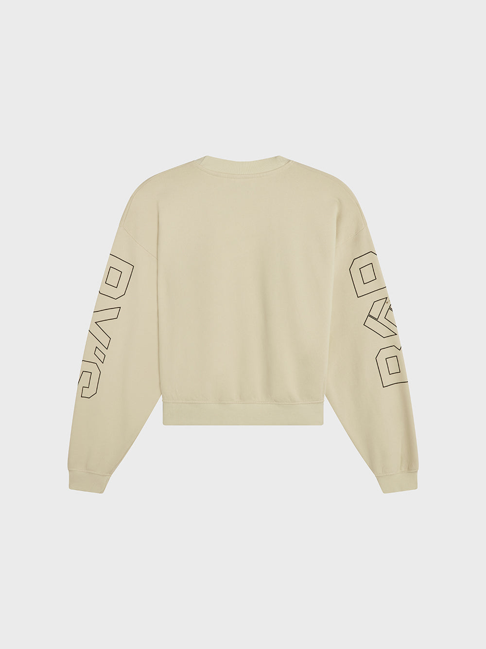 BARRY'S VINTAGE WHITE CROP SWEATSHIRT