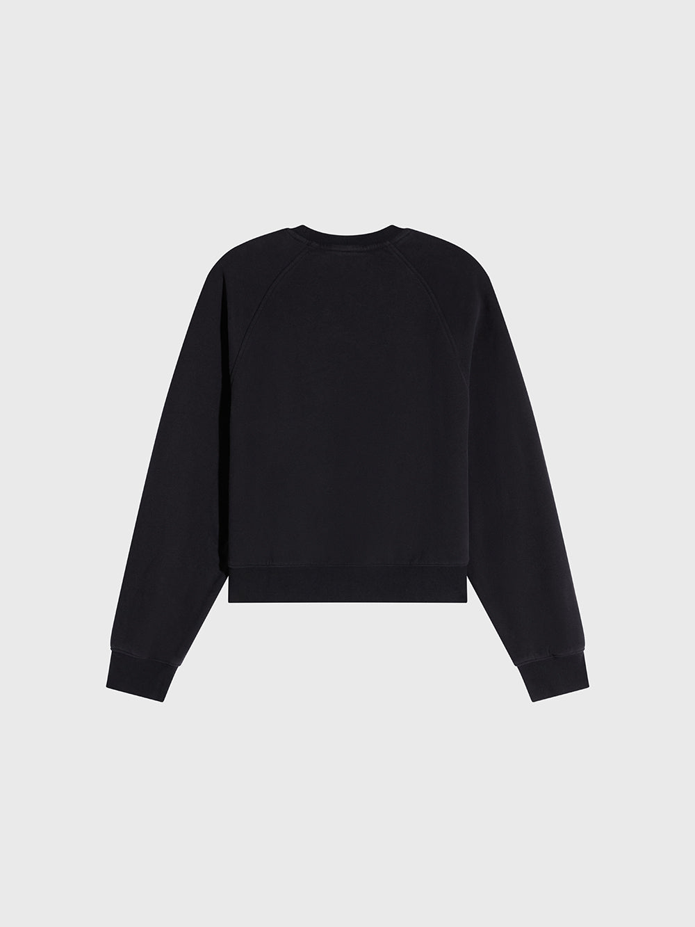 BARRY'S BLACK CROP PULLOVER