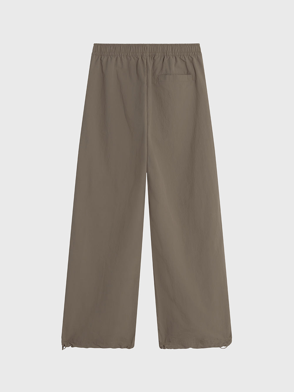NIKE MID-RISE WOVEN PANT MINK