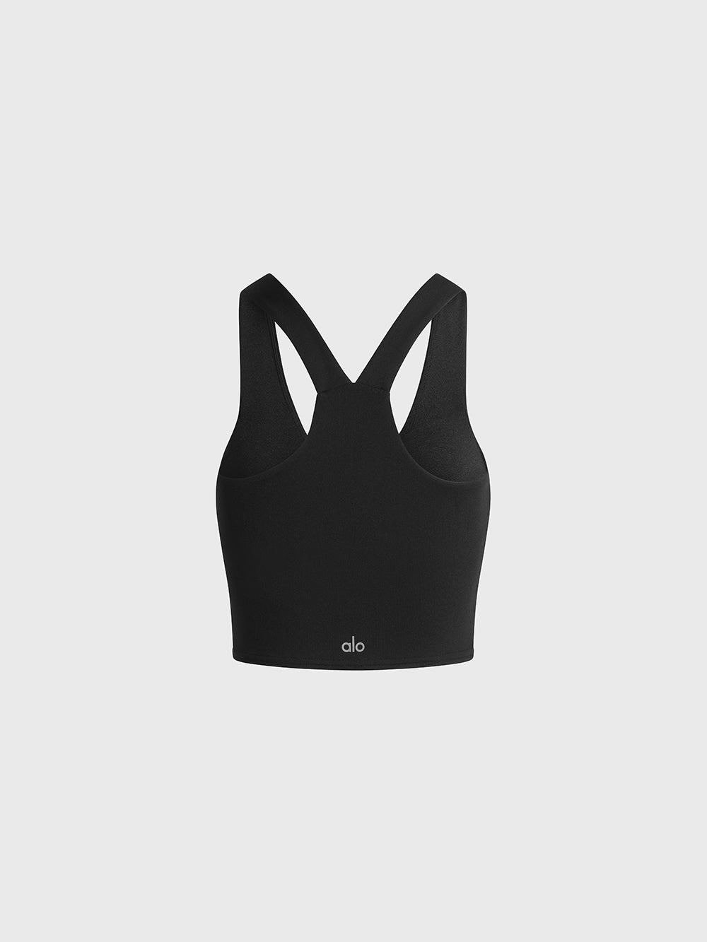 ALO BLACK REAL BRA TANK
