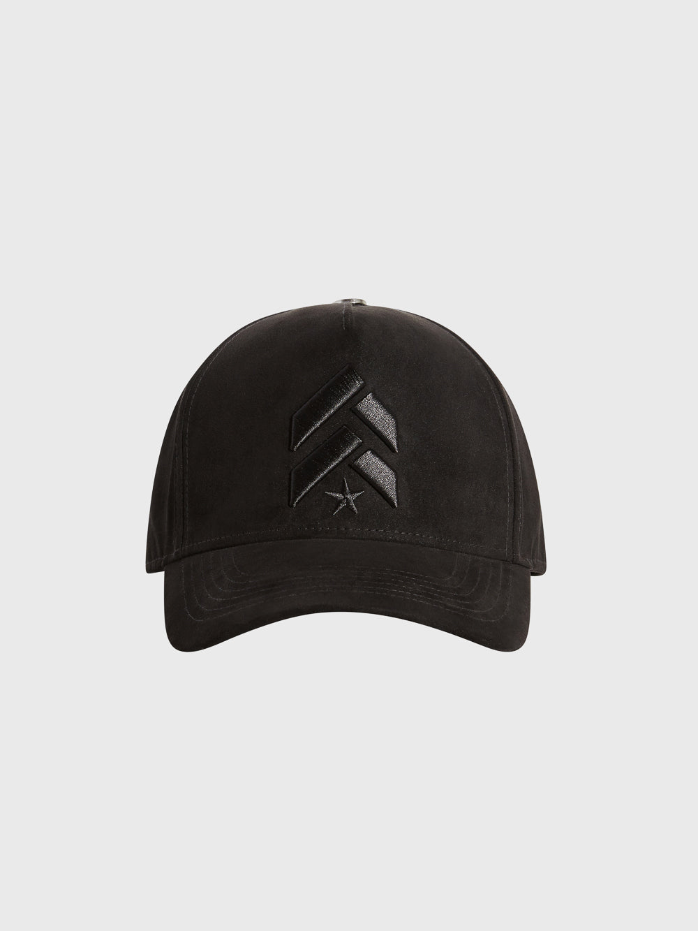 BARRY'S BLK SUEDE CHEVRON HAT