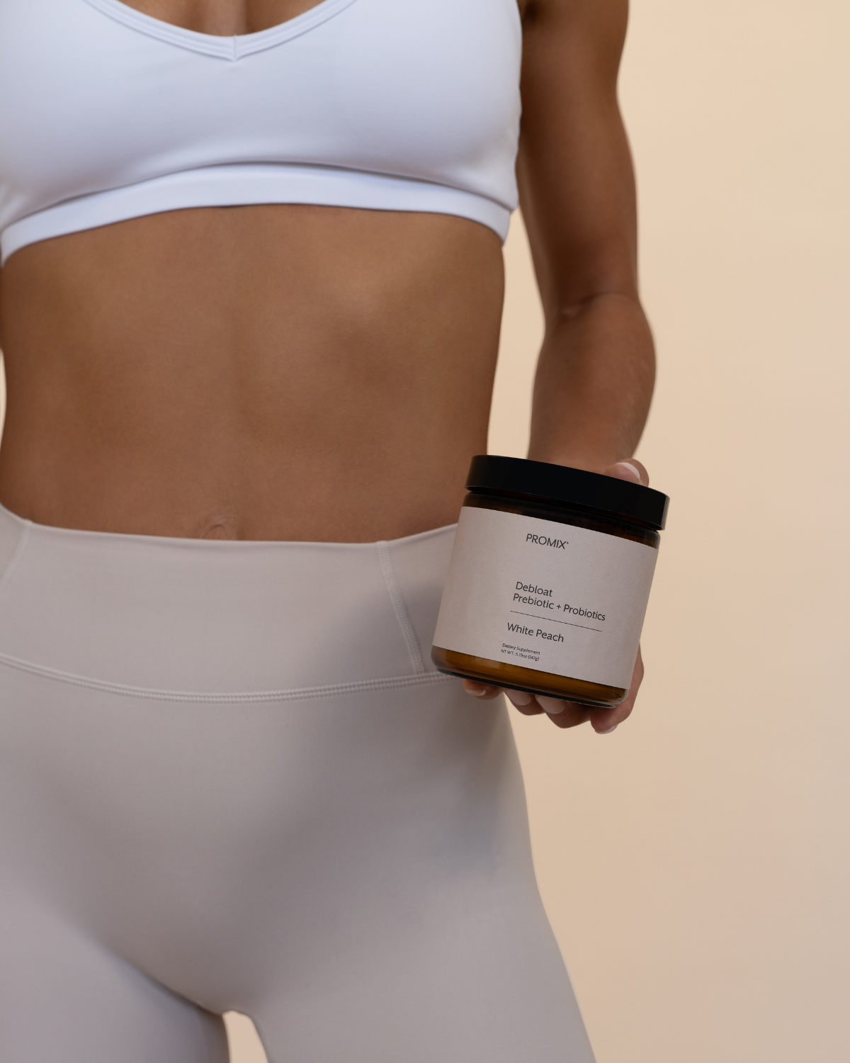 White Peach Debloat: Prebiotic + Probiotic