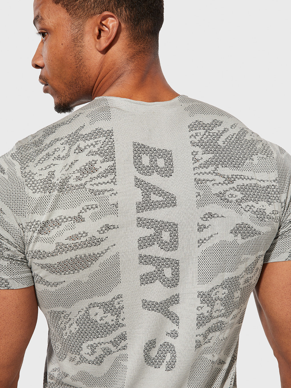 LULULEMON X BARRY'S CITY CAMO METAL VENT BREATHE SS