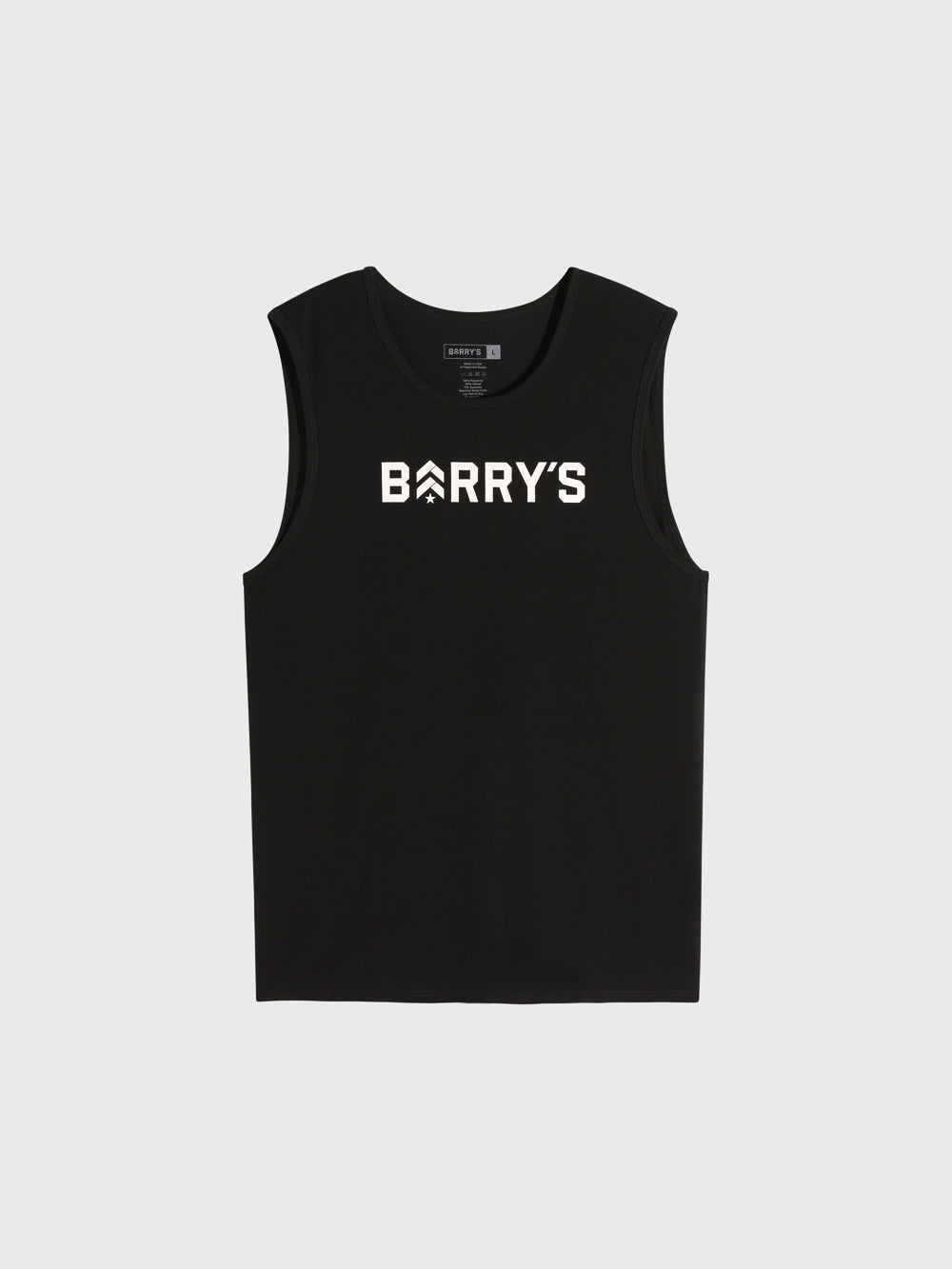 BARRY'S BLACK FEARLESS TANK