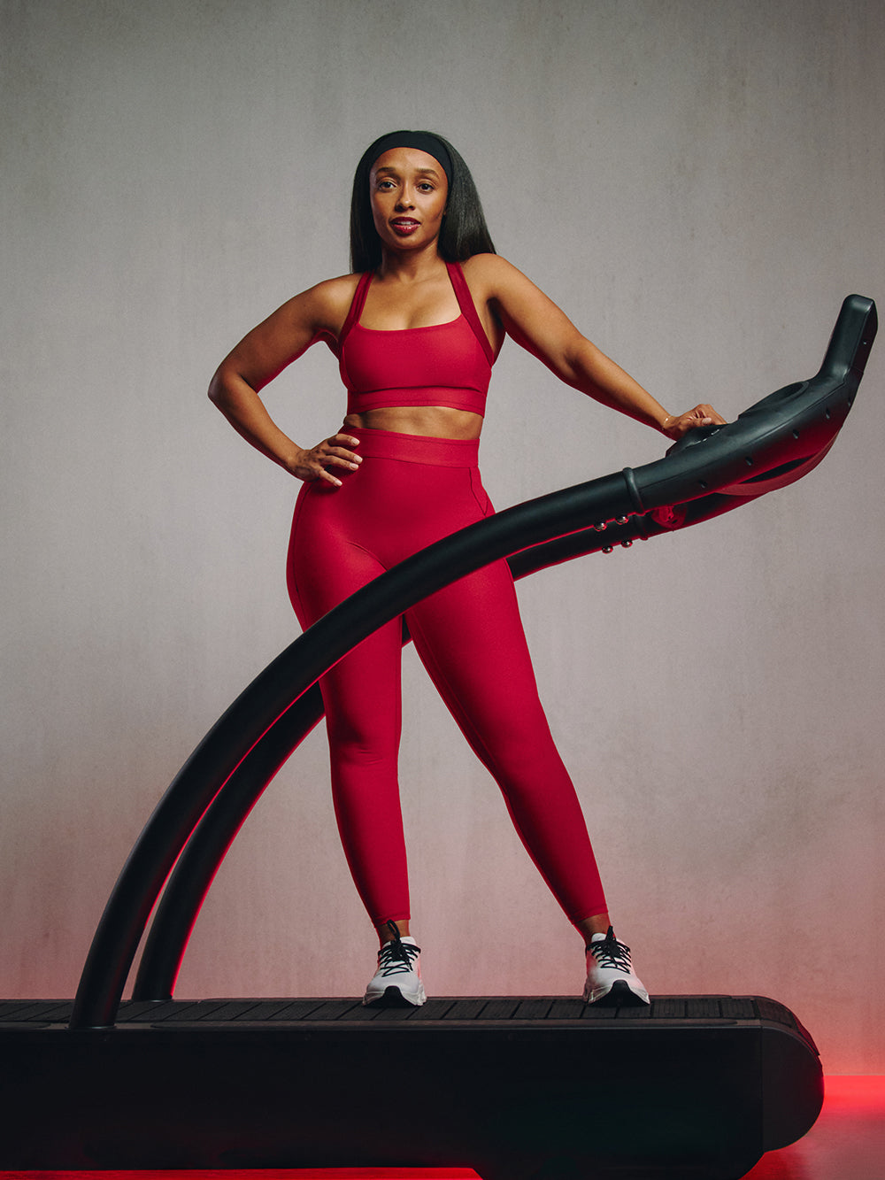 BARRY'S X YPB RED SCULPTLUX T BACK SPORTS BRA