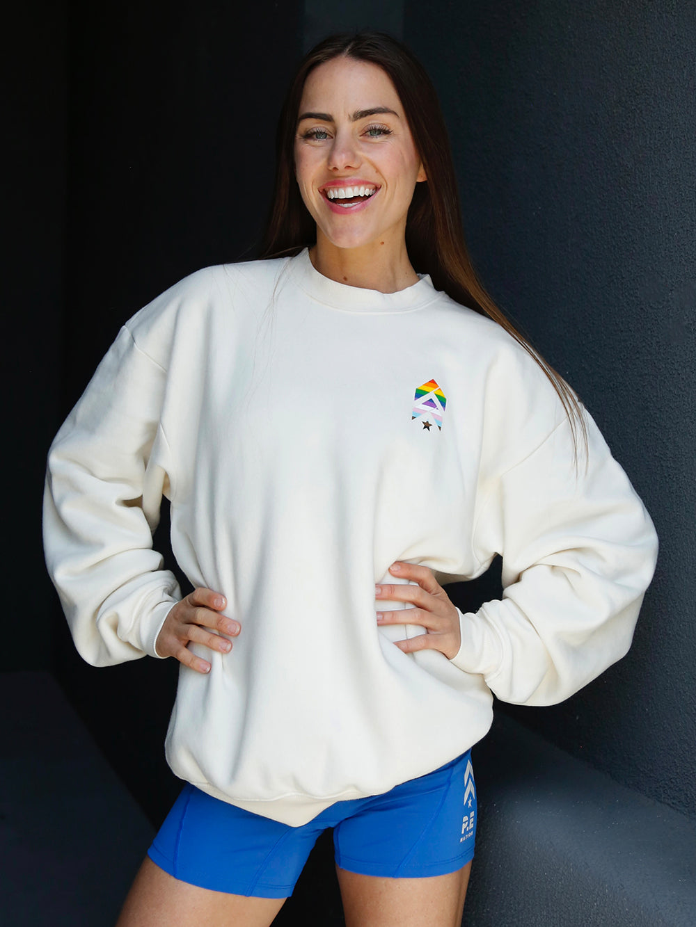 その他 Pride Oversized Crew Neck Top-XS BARRY'S UNISEX PRIDE BONE 98 CREW