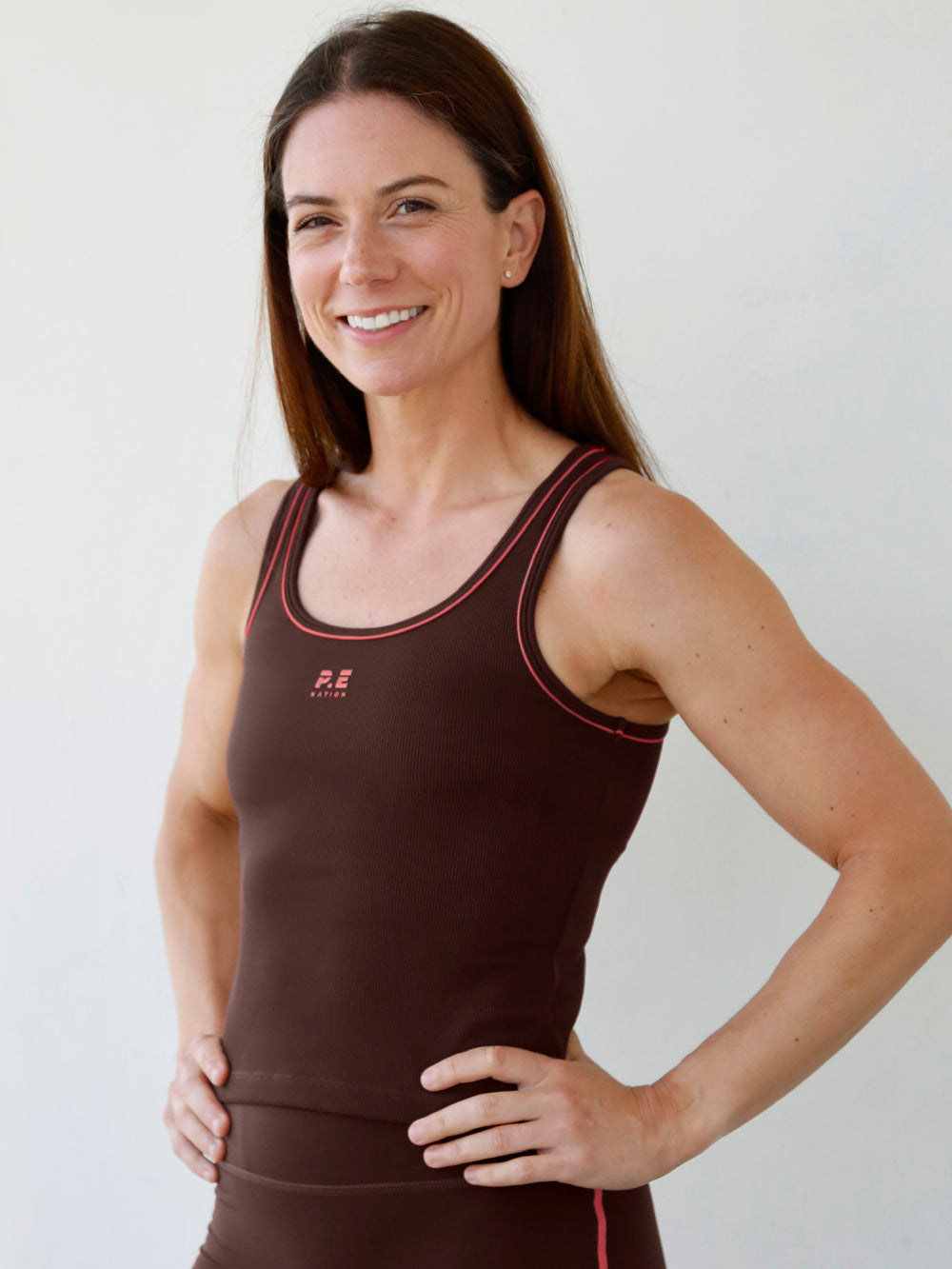 PE NATION CHERRY NEXUS RIB TANK