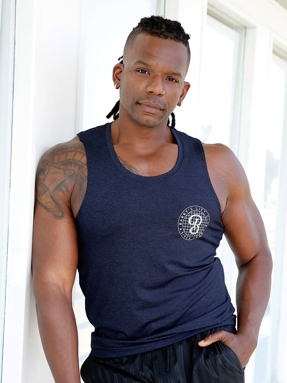 BARRY'S MIDNIGHT NAVY JOEY TANK