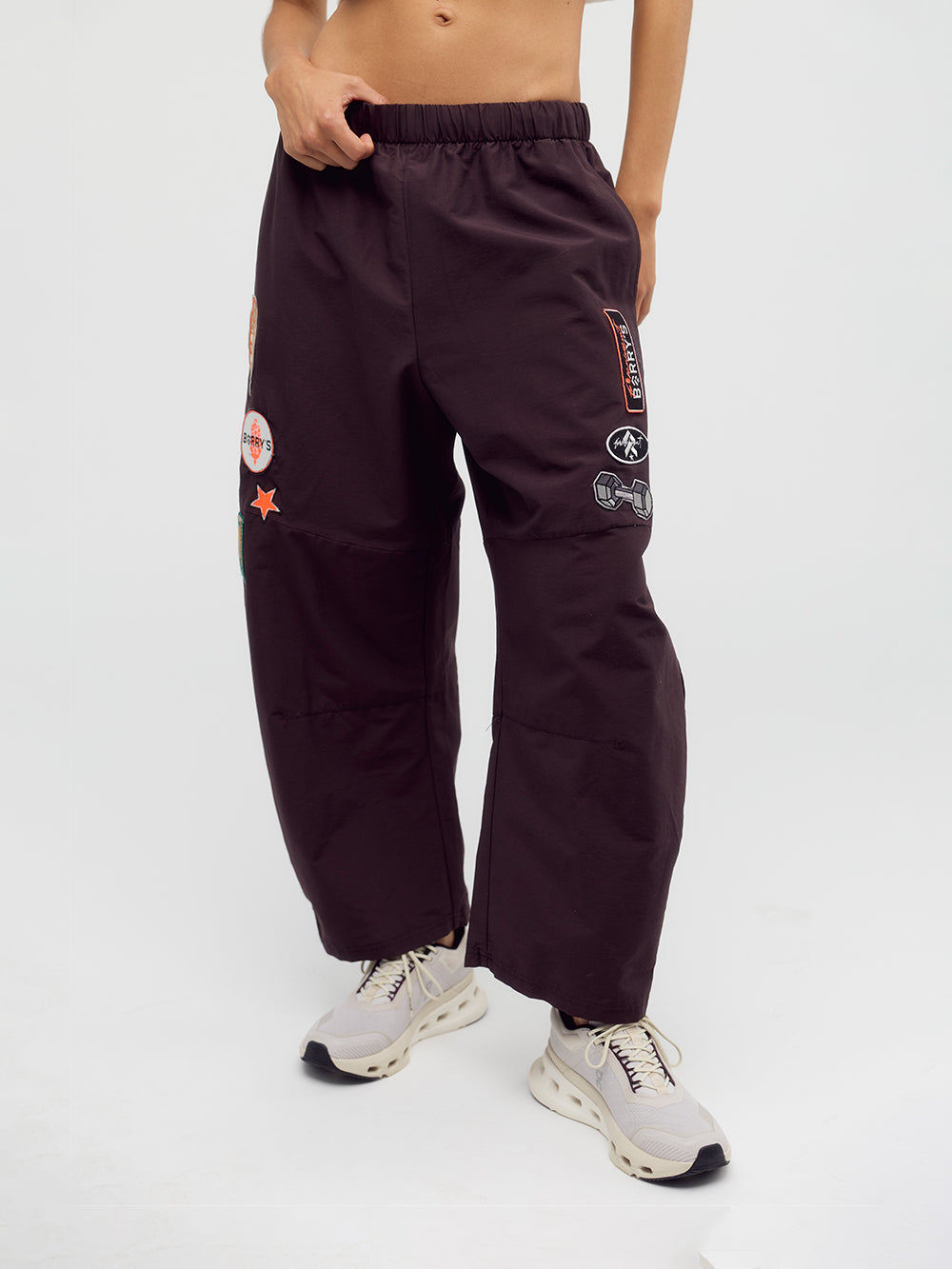 FP MOVEMENT X BARRYS CHOCOLATE PATCHED GAME DAY PANT