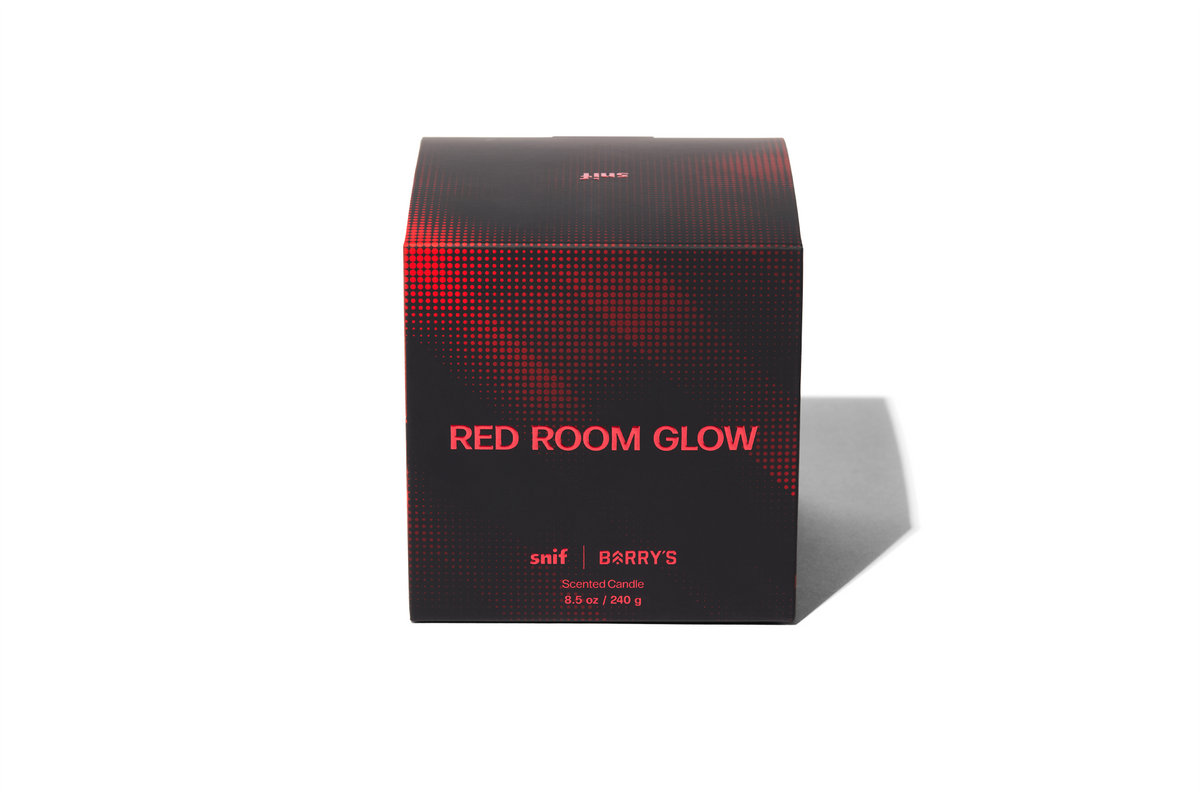 BARRY'S X SNIF RED ROOM GLOW CANDLE