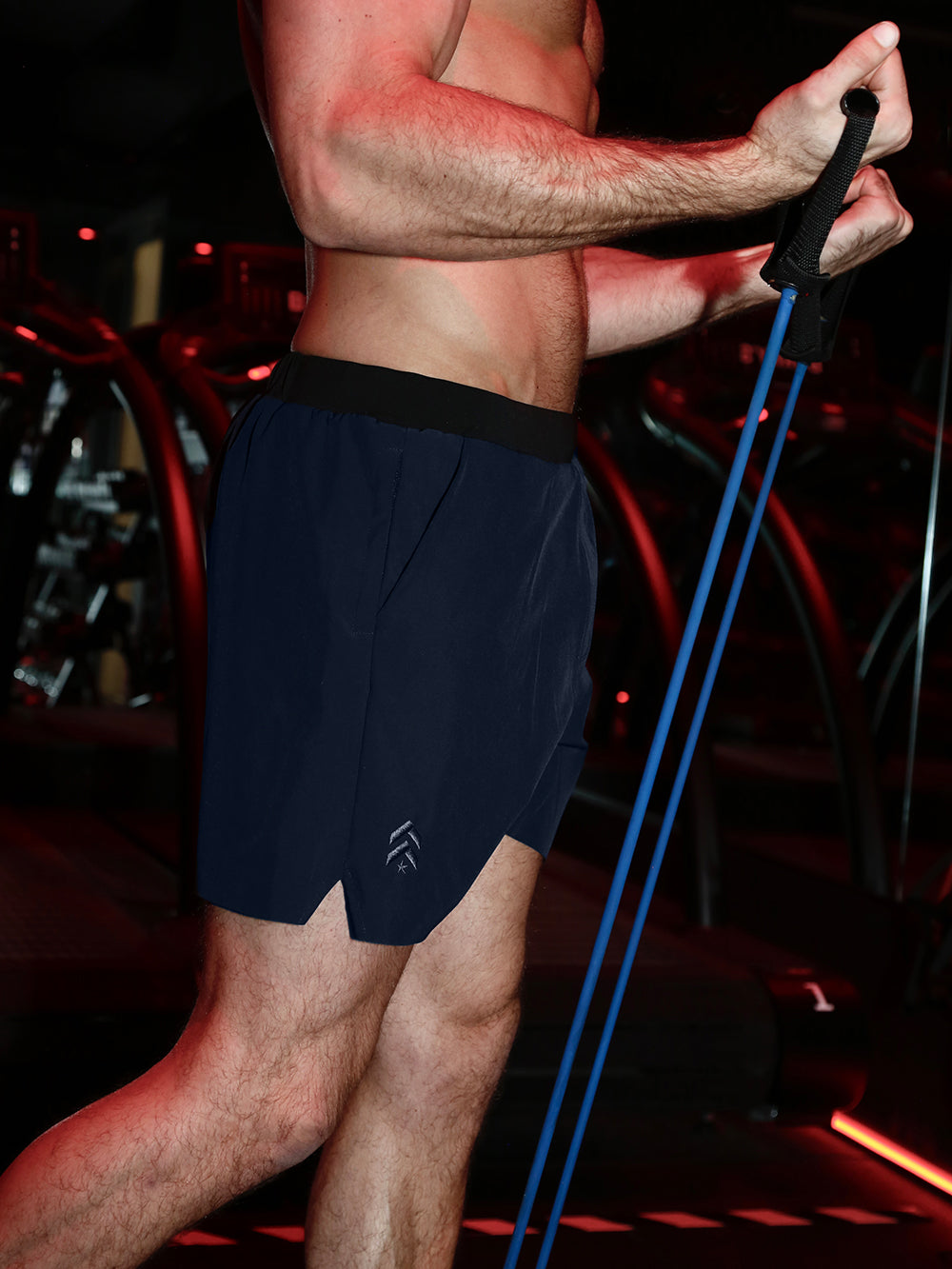 BARRY'S MIDNIGHT NAVY LINED SHORT