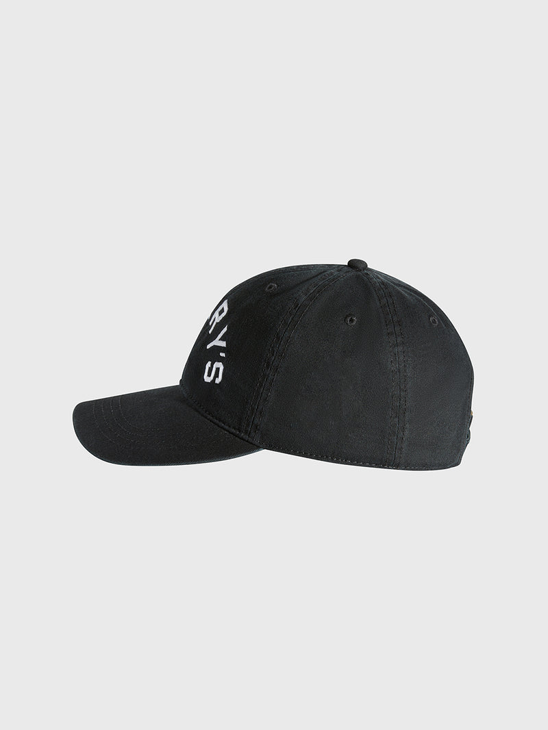 BARRY'S BLACK ARCHED DAD HAT