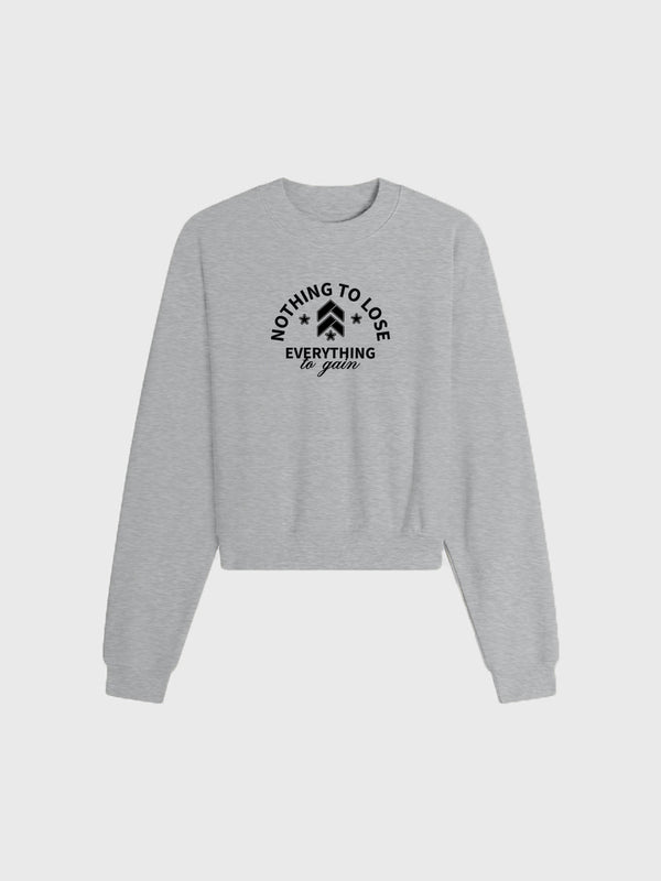 Goldie Boxie Crew Heather Grey main image 1