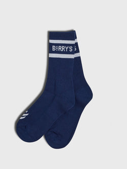 BARRY'S NAVY STRIPE SOCKS