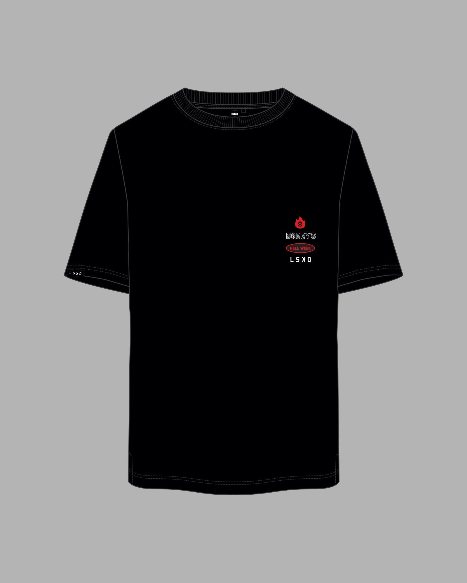 Hell Week FLXCotton Oversized Tee - Black