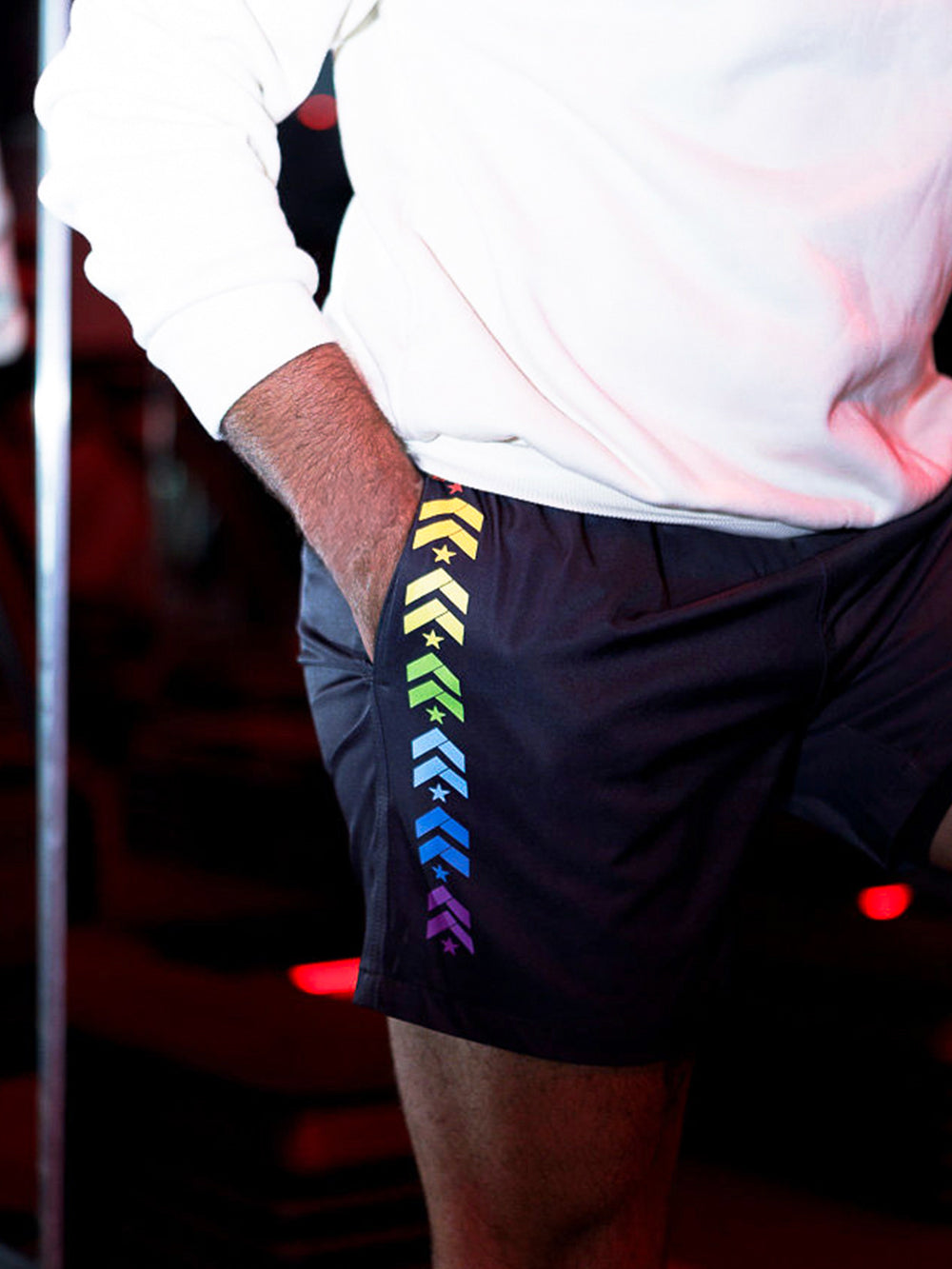 BARRY'S PRIDE RAINBOW SWIM SHORT