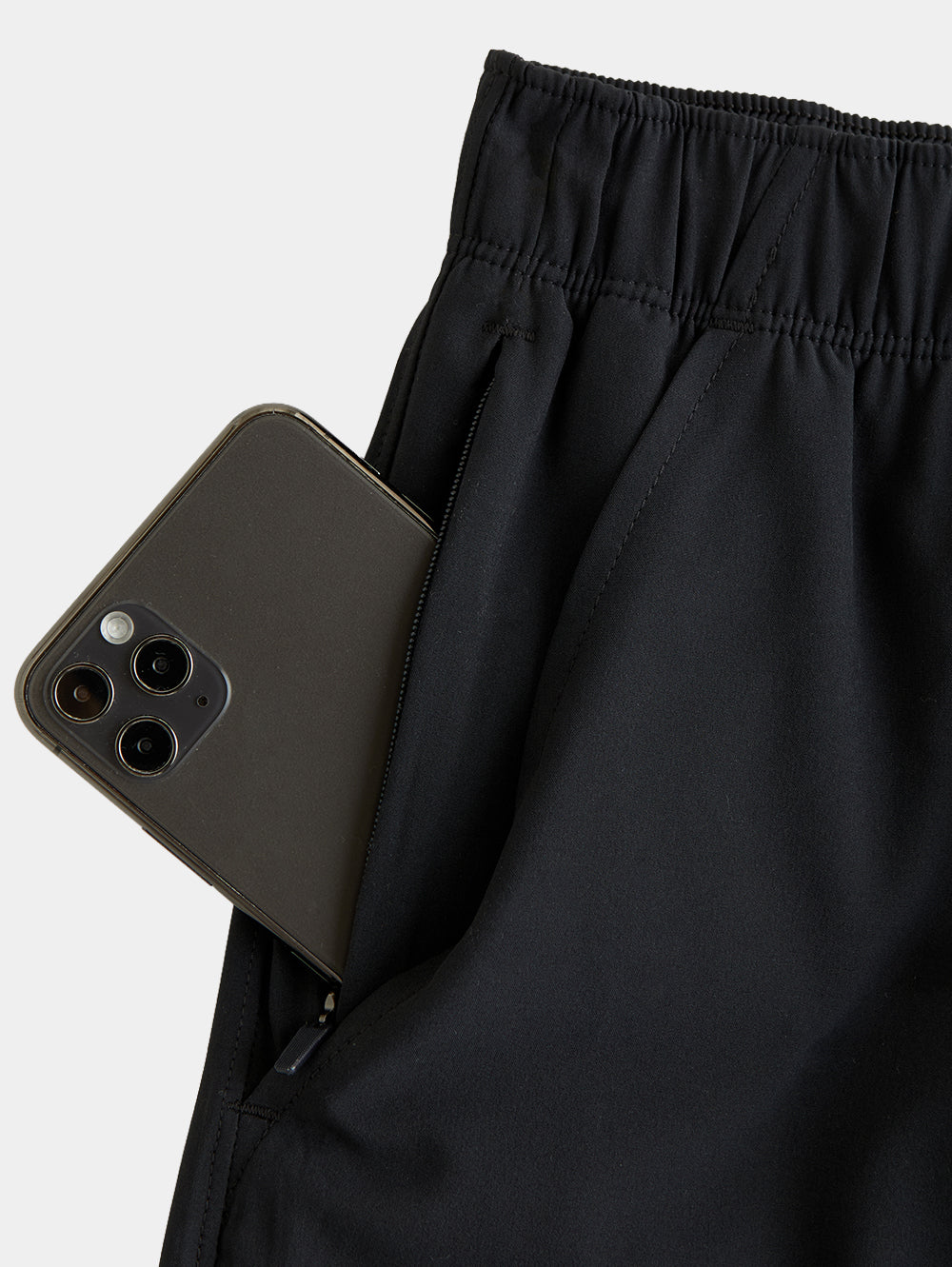 BARRY'S X YPB BLACK UNLINED 5" SHORT
