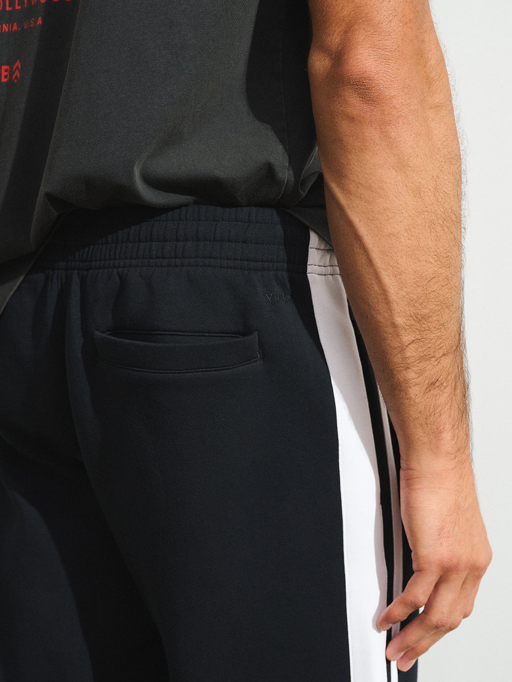 BARRY'S X YPB BLACK NEOKNIT MAX STRAIGHT LEG PANT