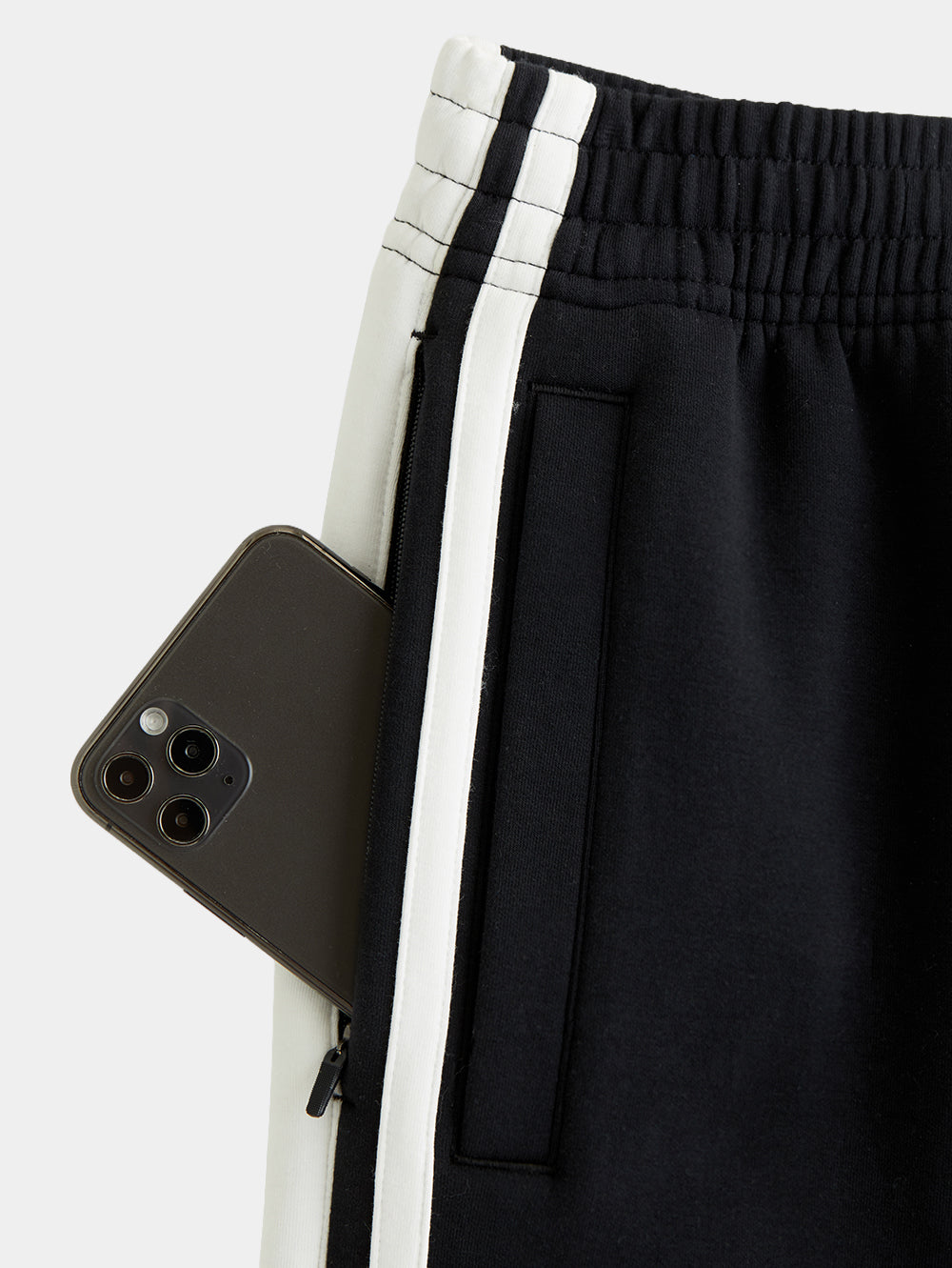 BARRY'S X YPB BLACK NEOKNIT MAX STRAIGHT LEG PANT