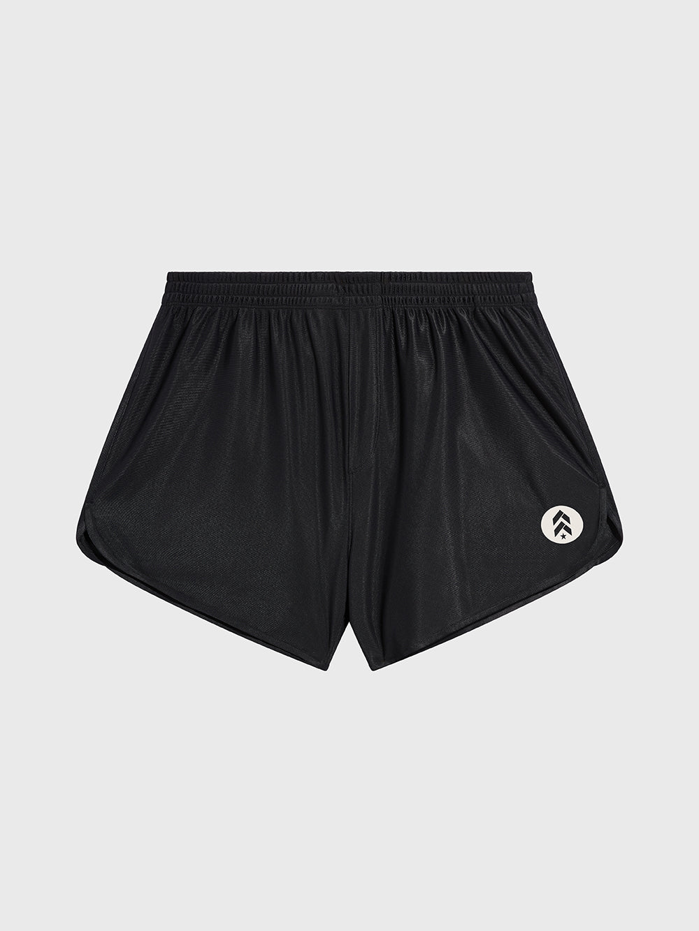 LULULEMON BLACK MESH GYM SHORT 4" LL