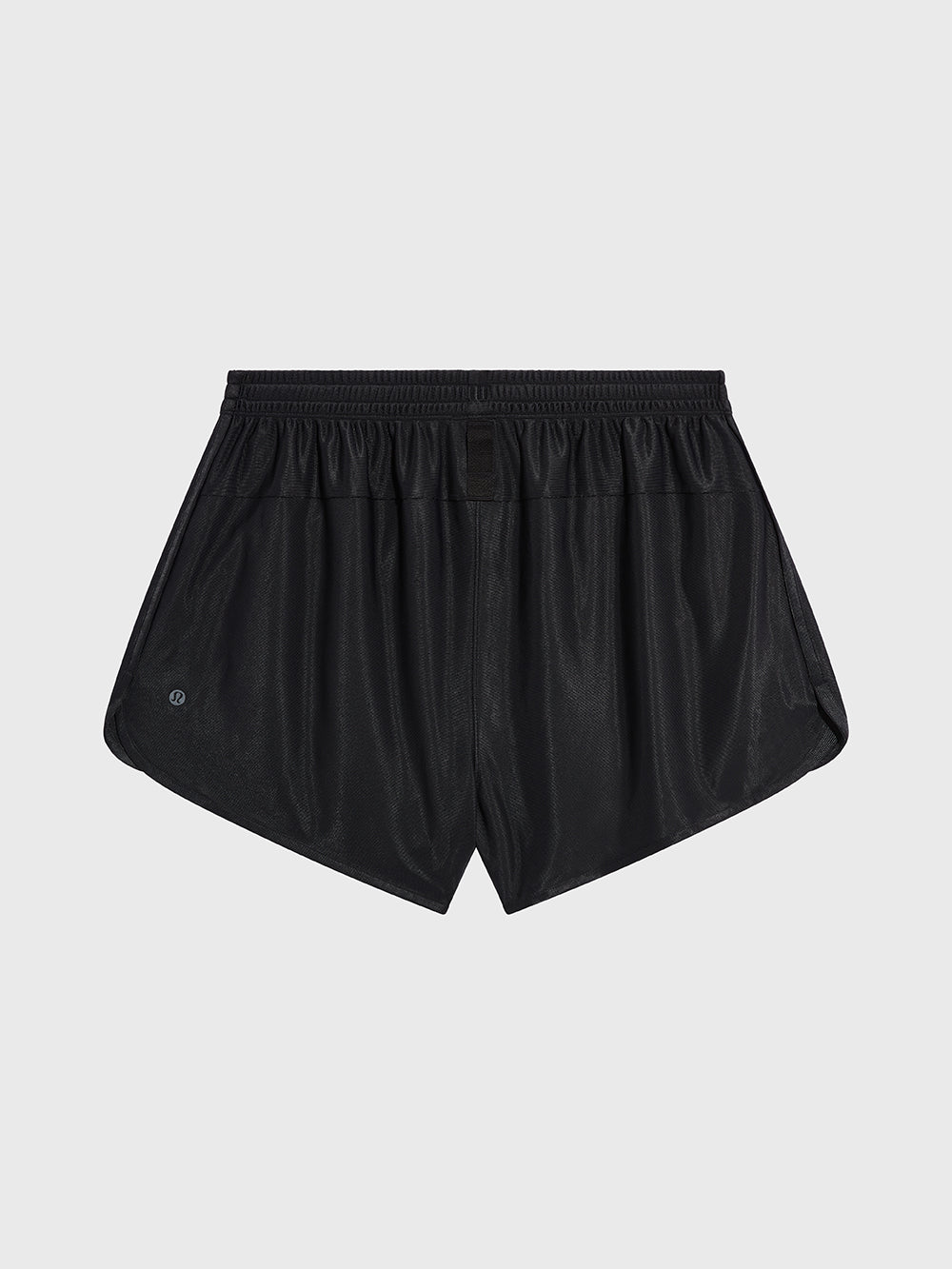 LULULEMON BLACK MESH GYM SHORT 4" LL