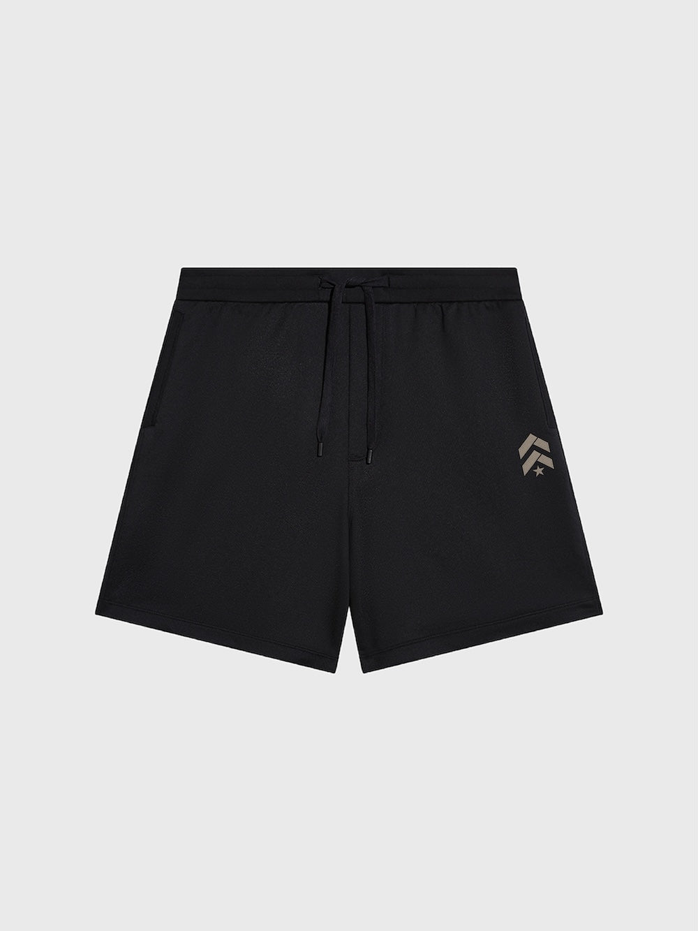 LULULEMON BLACK WARM-UP GYM SHORT 7"